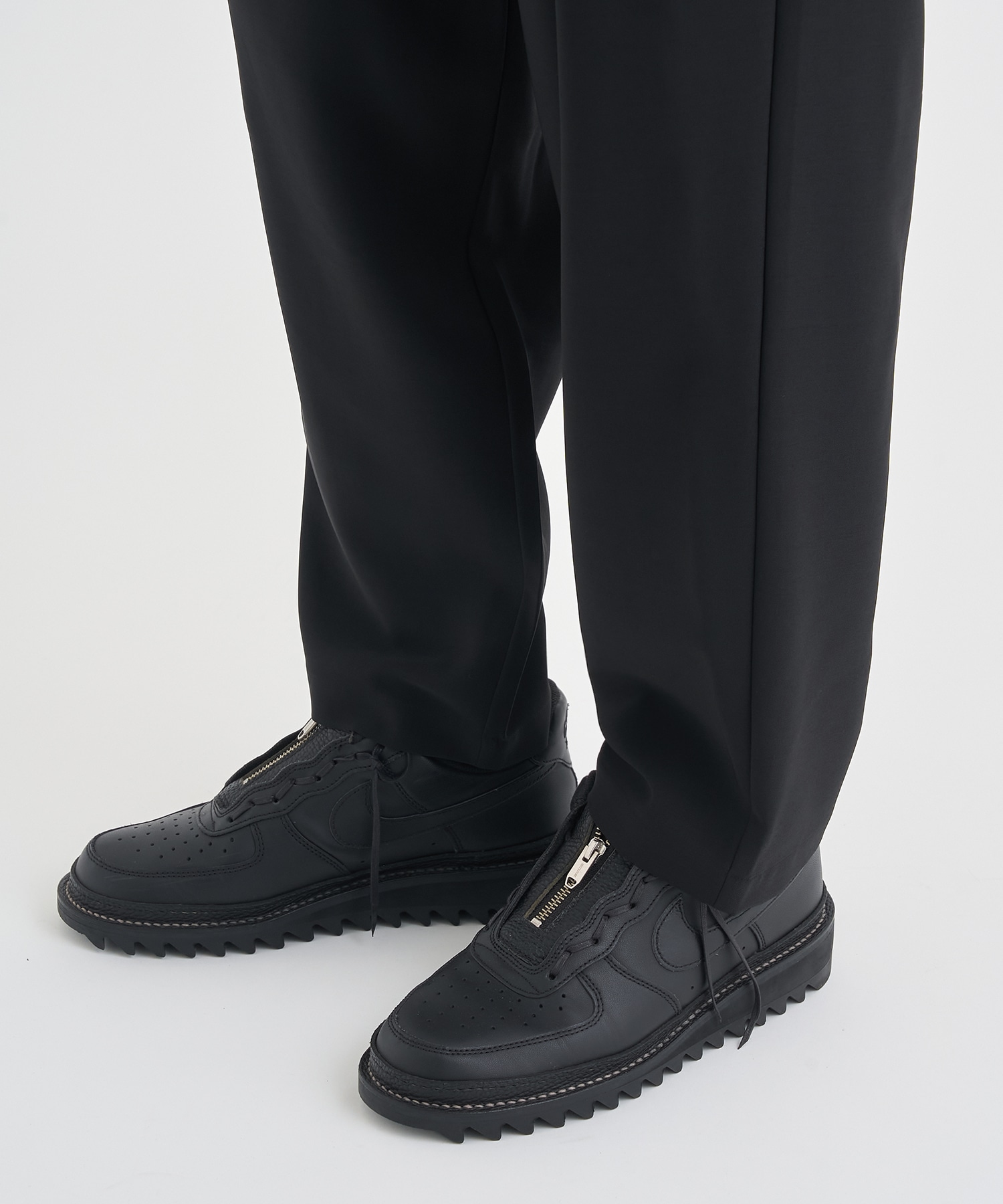 別注 PE CONPACT TWILL BELTED PANTS ATTACHMENT