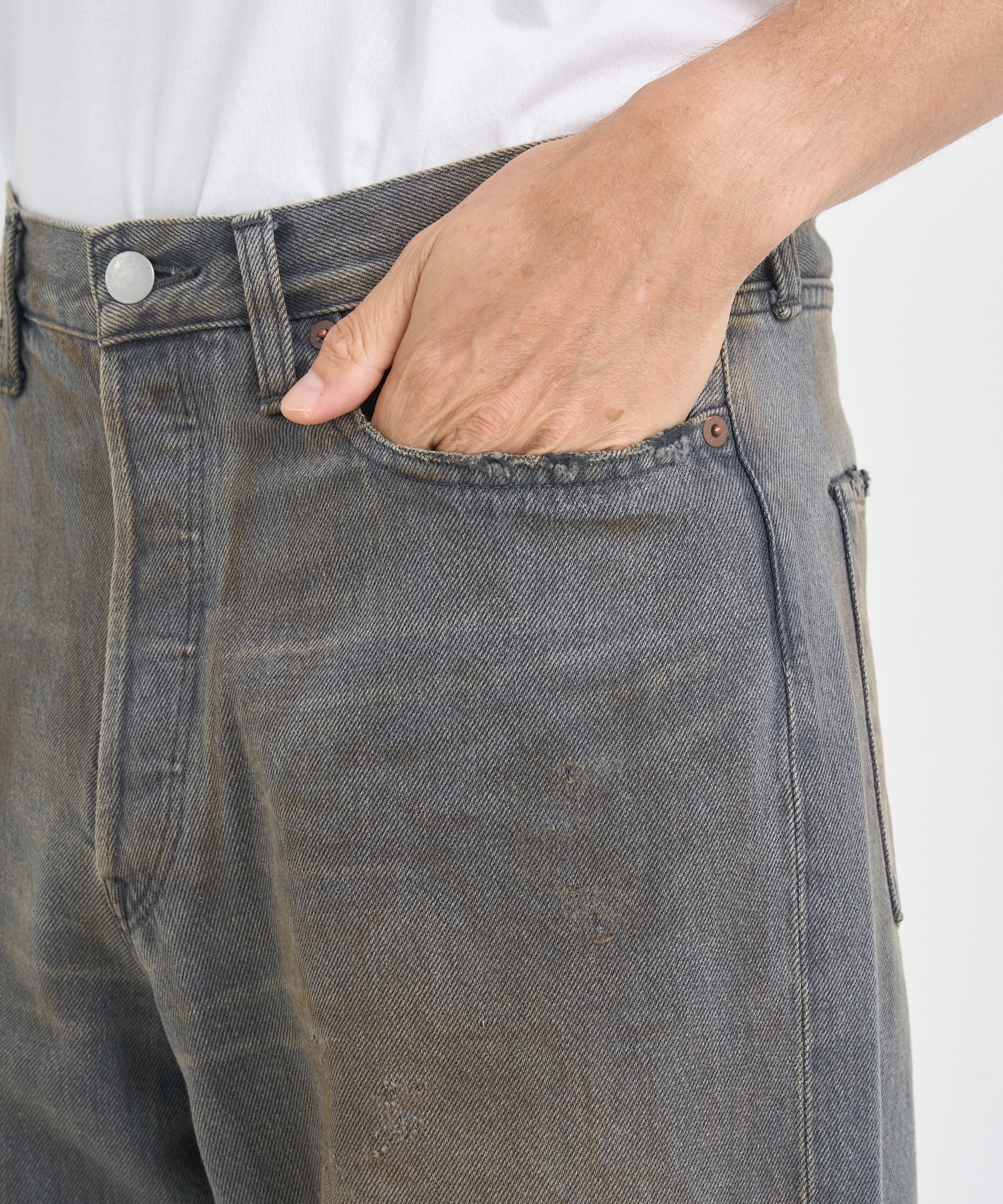 LOOSE DENIM JEANS ssstein