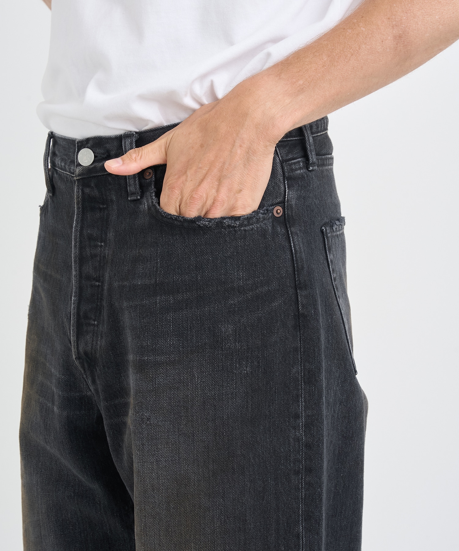 LOOSE DENIM JEANS ssstein