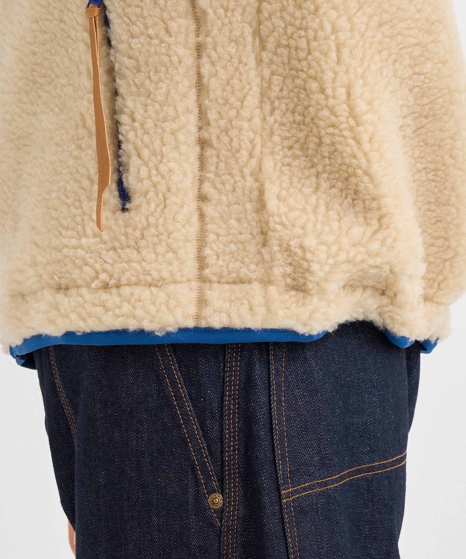 Freece-texture jacket 