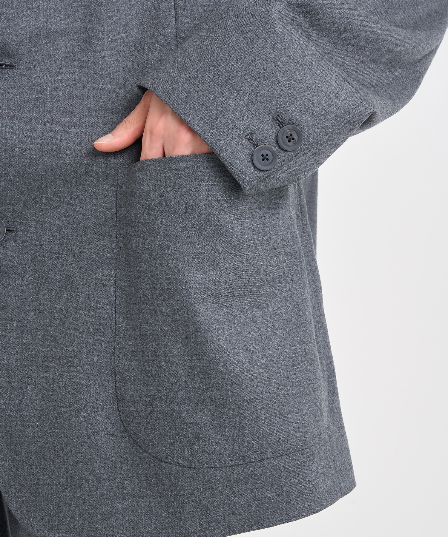 25WCM-J05119 FLANNEL JACKET kolor