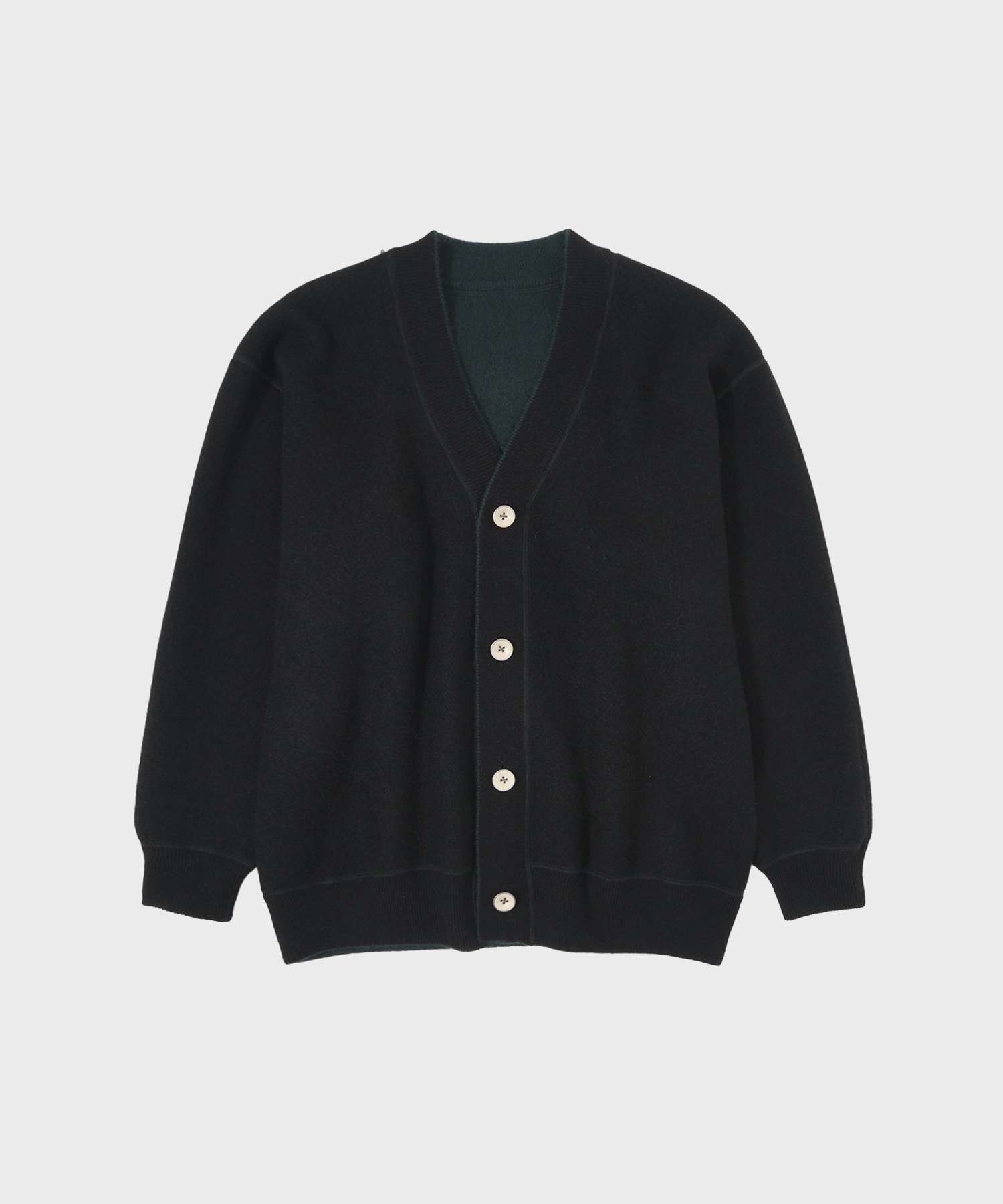 【MENS】CASHMERE REVERSIBLE CARDIGAN CASHMERE CASHMERE
