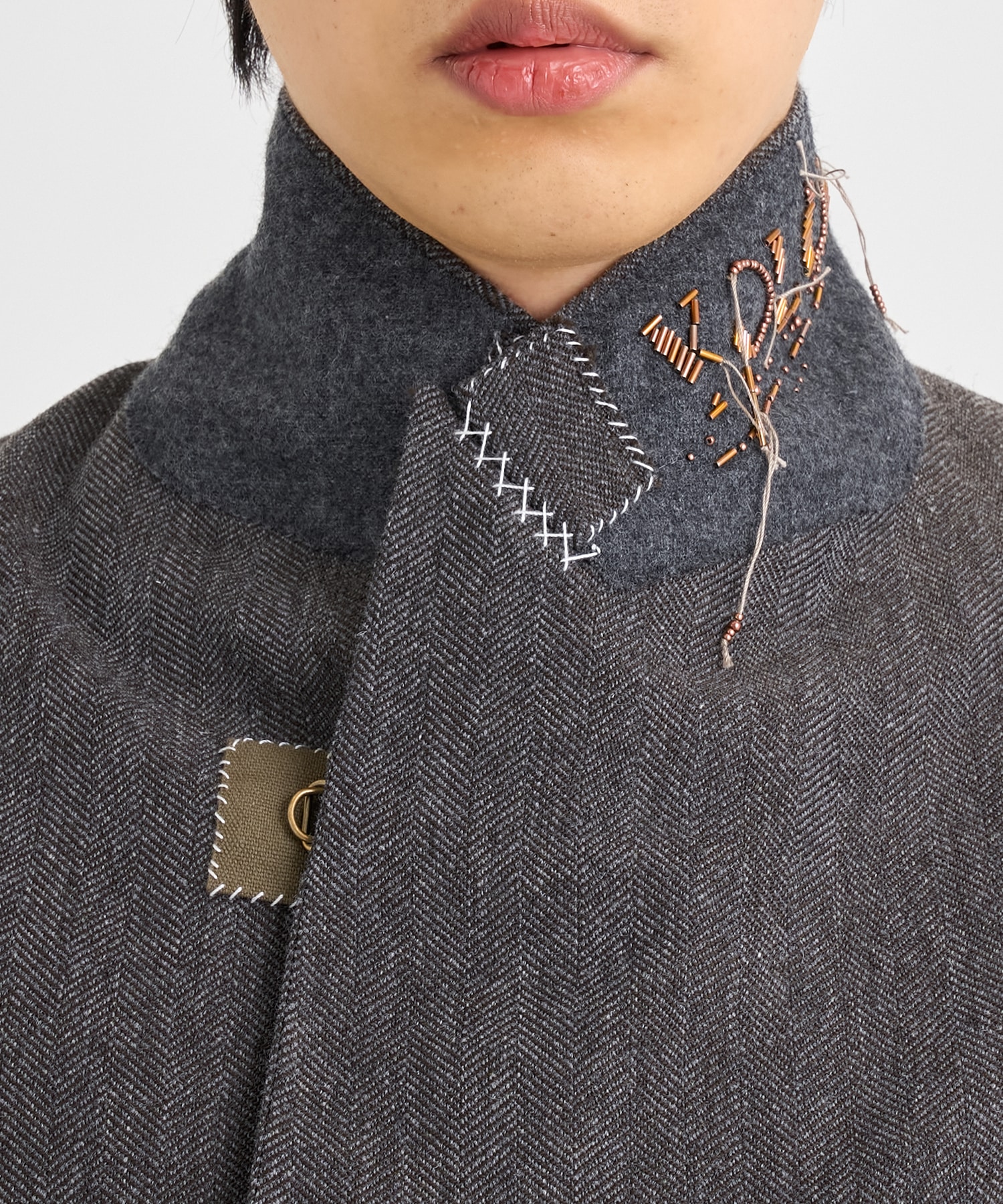 25WCM-J02105 TWEED JACKET kolor