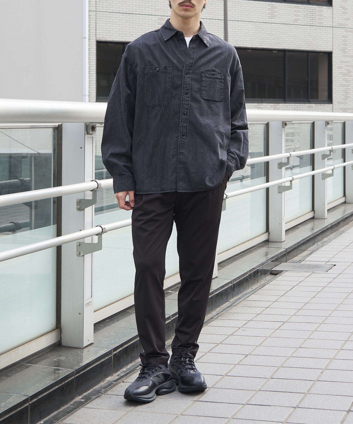 Light Matte Stretch Jersey Easy Tapered Pants THE TOKYO