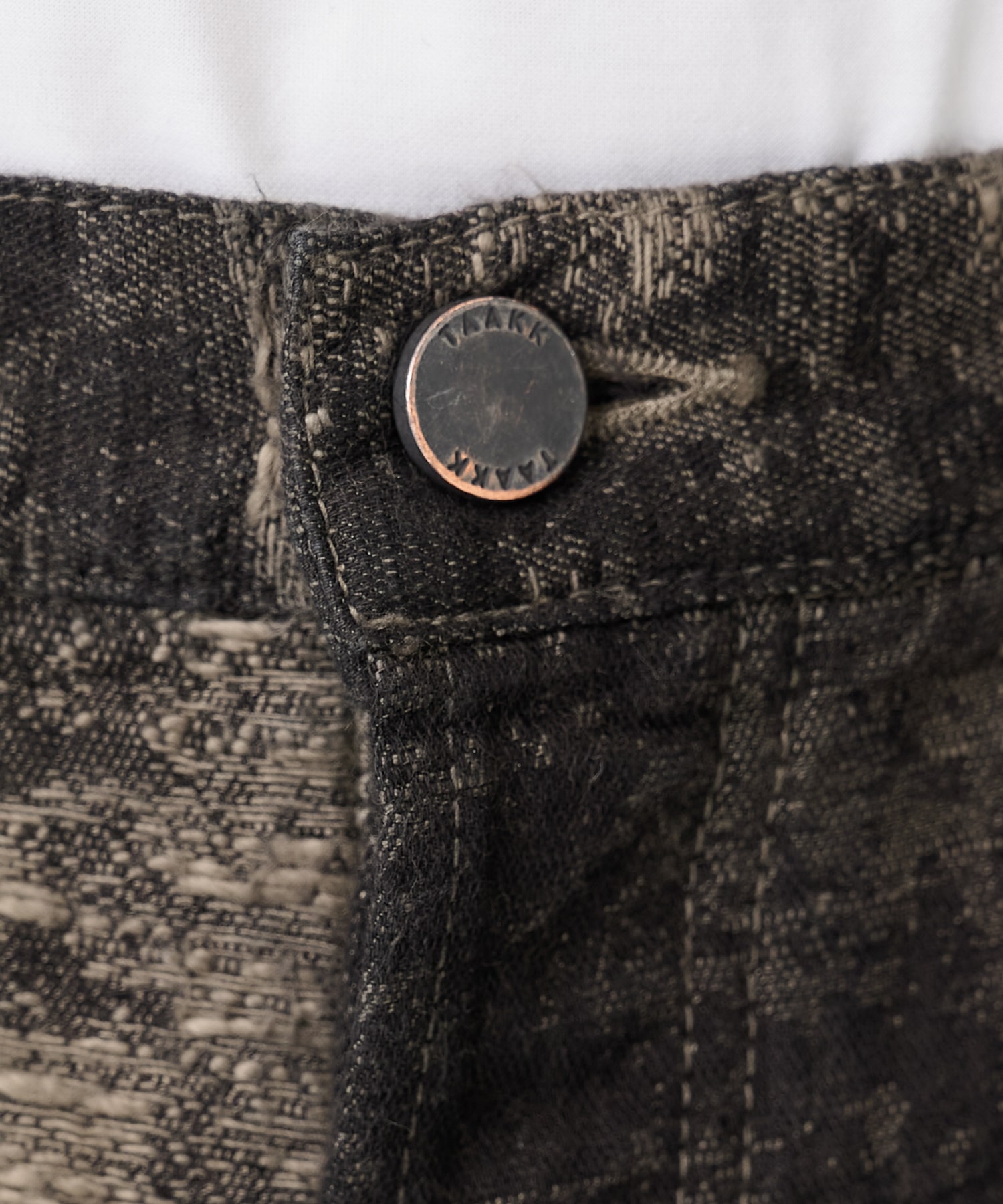 【ターク】TA26AW-PT035 DENIM CURVED PANTS TAAKK
