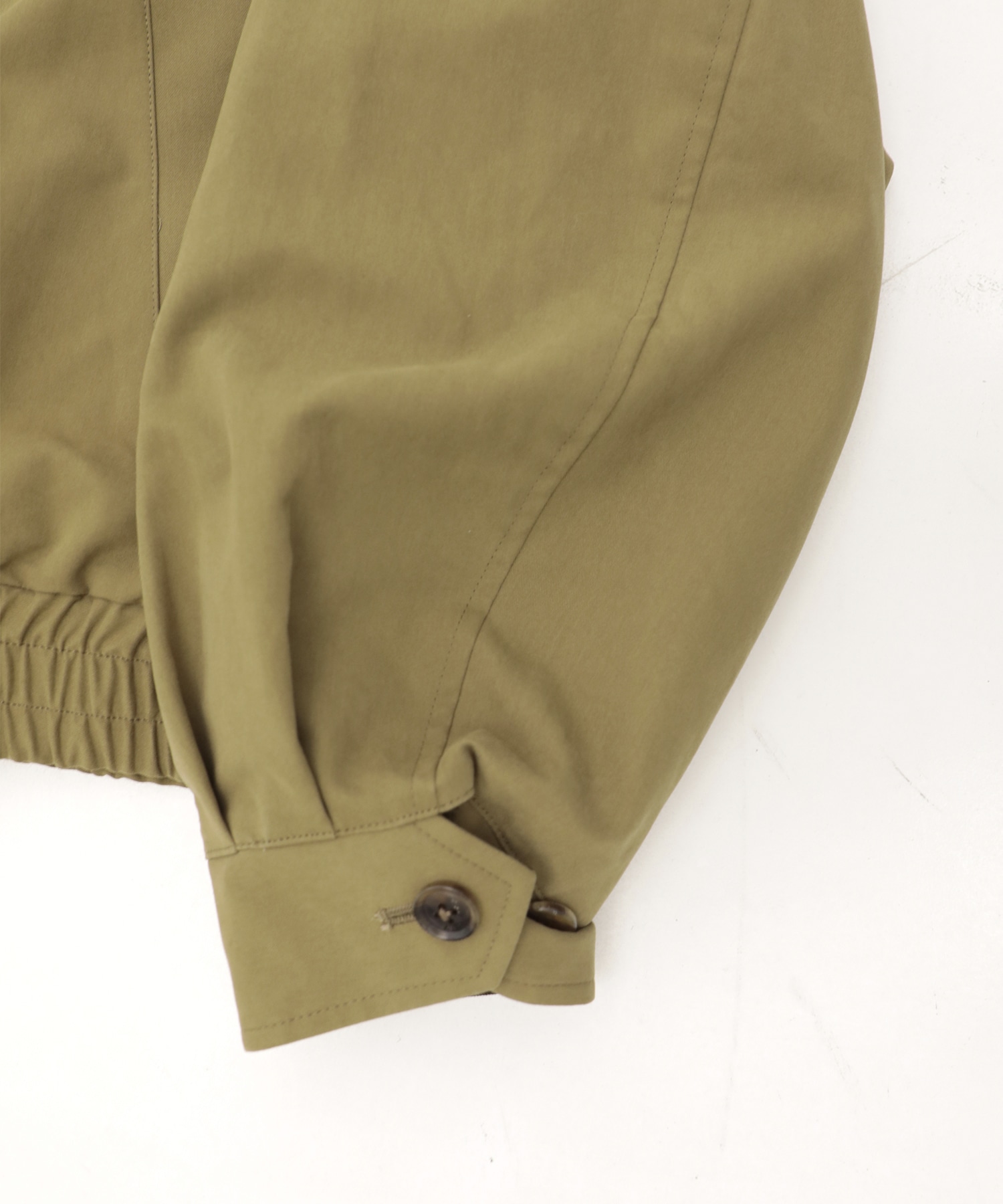 【イレニサ】別注STAND COLLAR ZIP BLOUSON IRENISA