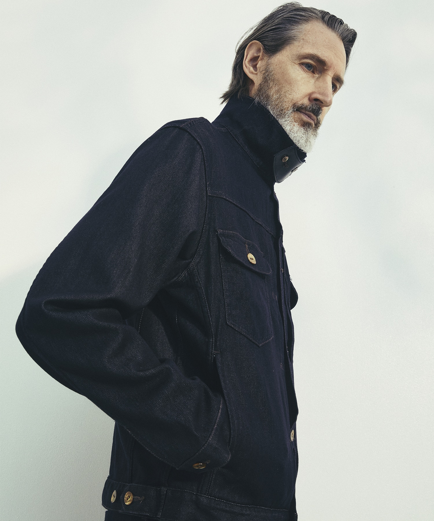 SILK α Denim Jacket SILK α