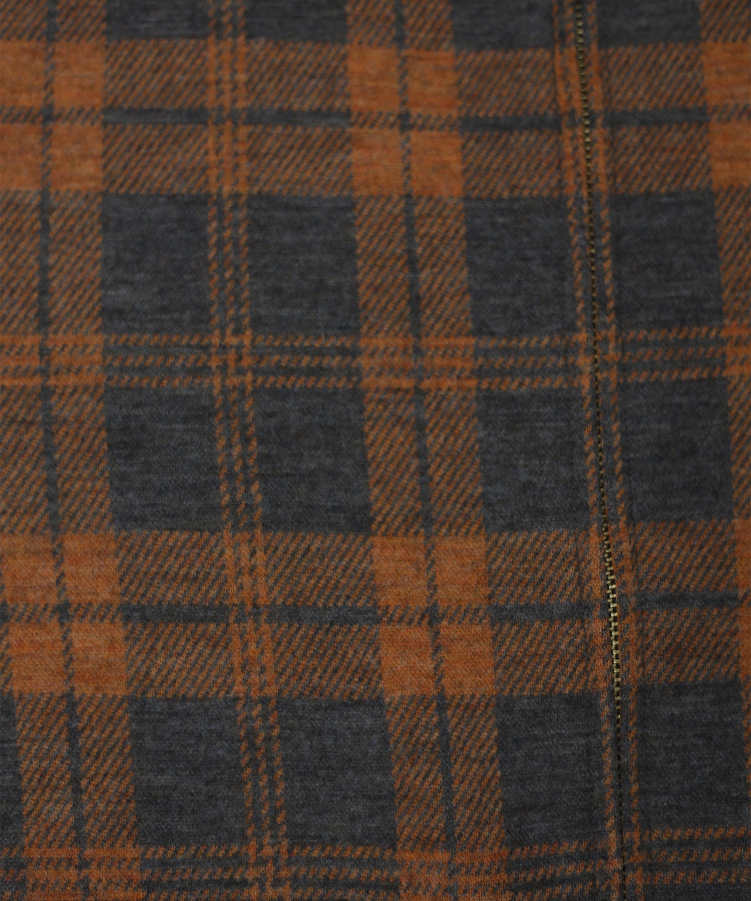 WR-T014-051 Wool Check×Wool Smooth×Cow Zip Blouson JUNYA WATANABE MAN