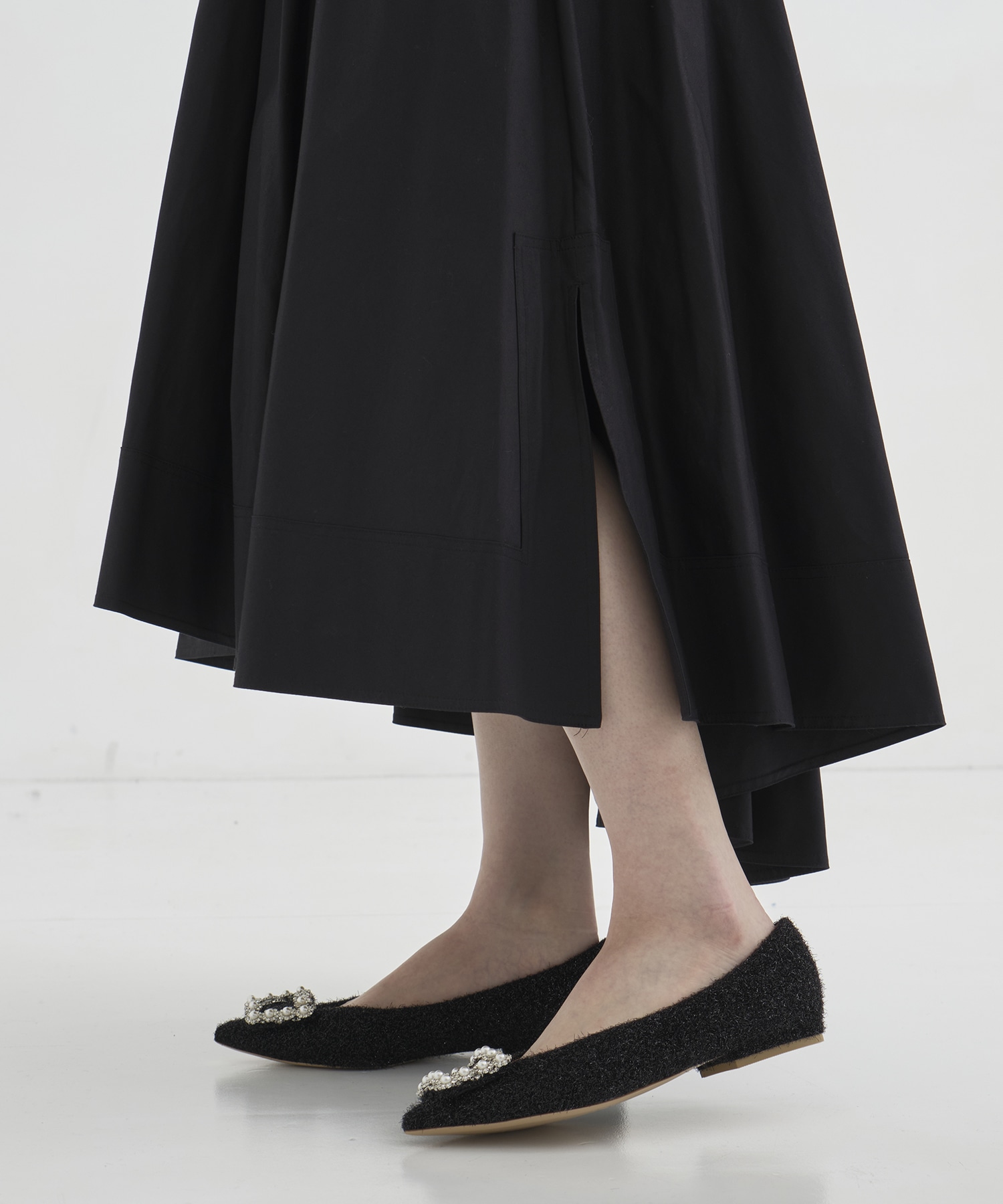 TUCK VOLUME SKIRT for THE TOKYO MADISONBLUE