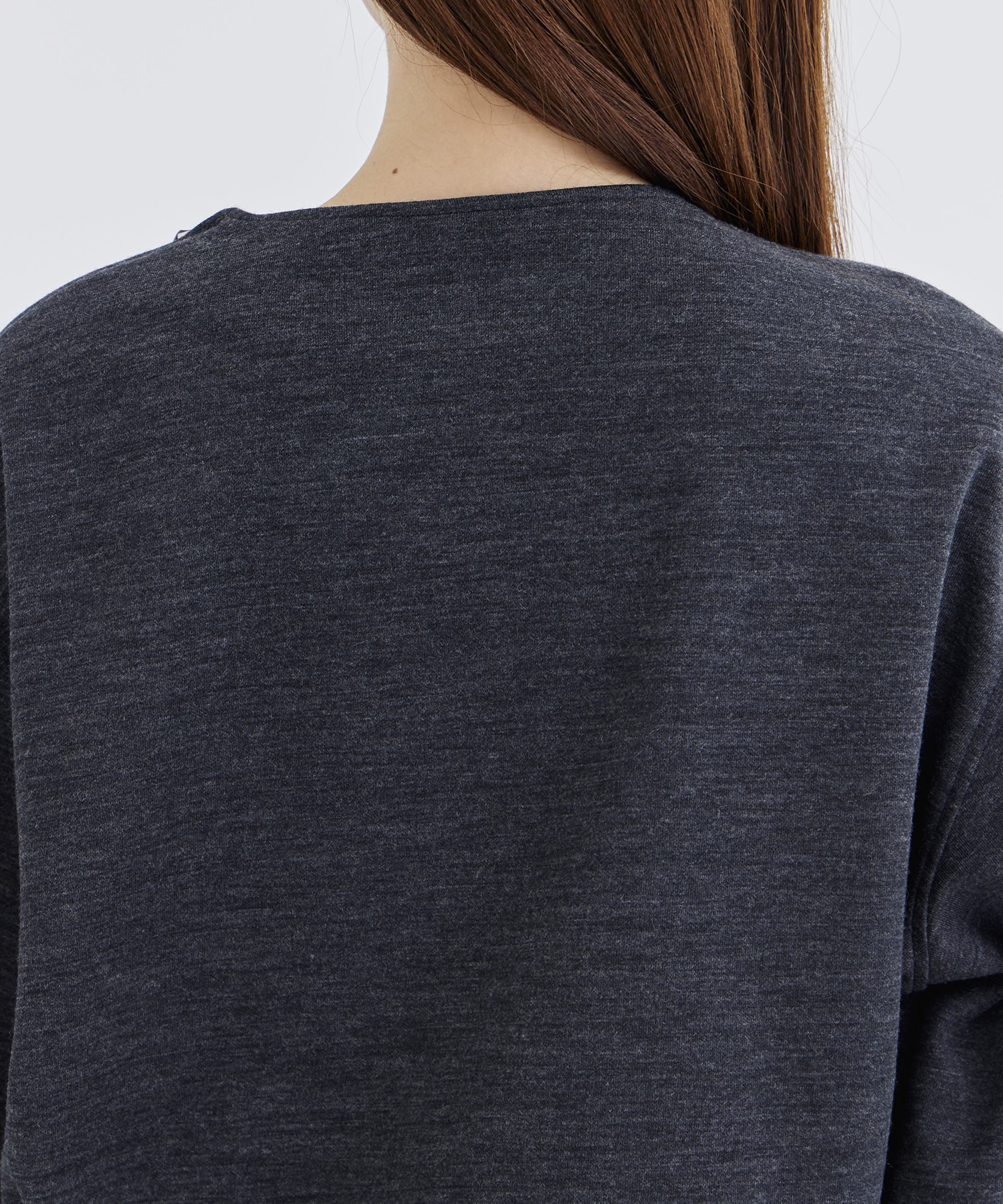 THE SIDE ZIP PULLOVER SHORT T-SHIRT L/S THE RERACS