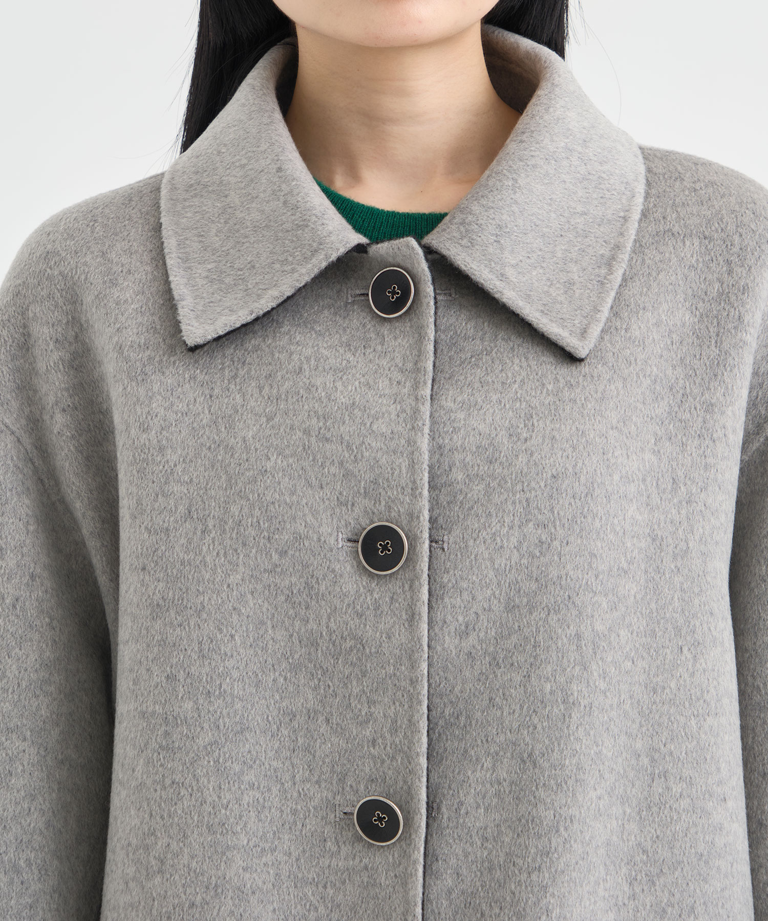 CASHMERE REVERSIBLE SHORT COAT THE TOKYO