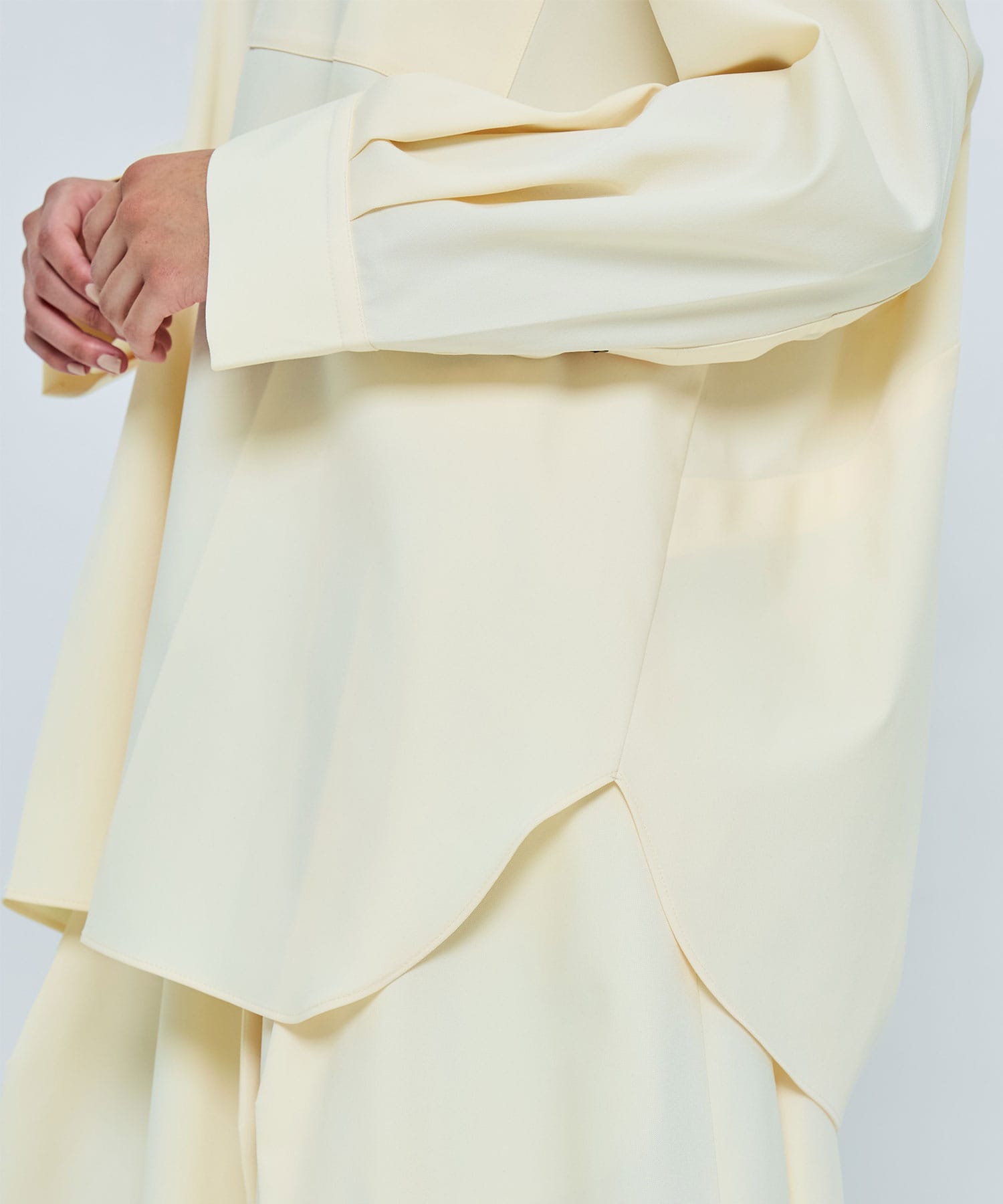 loose center crease shirt nagonstans