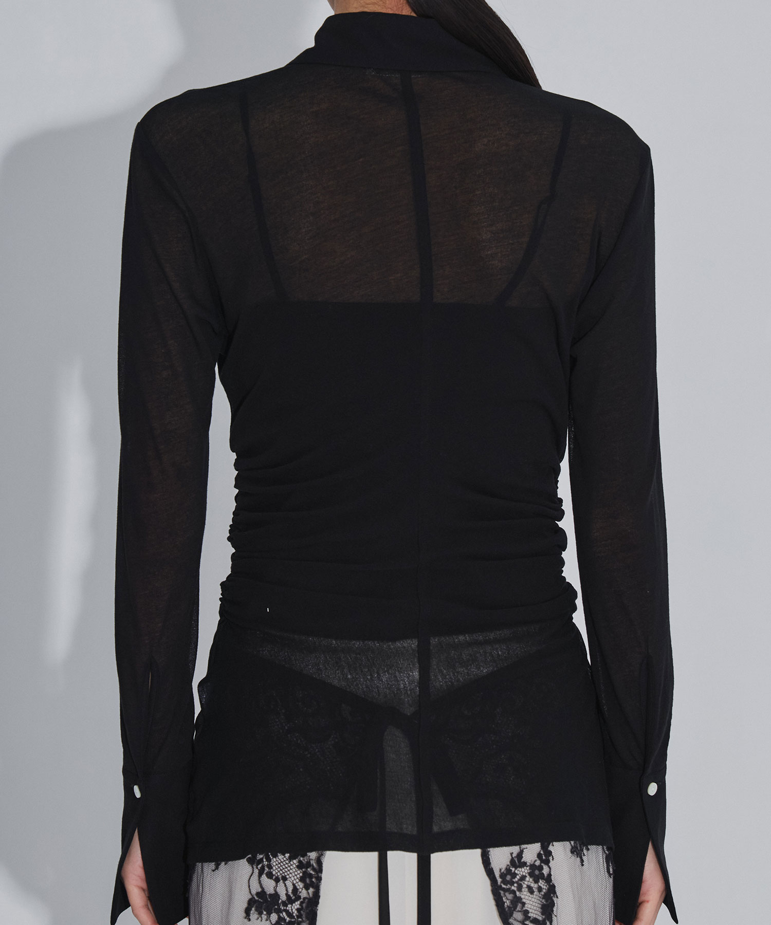 SHEER JERSEY SHIRT FETICO