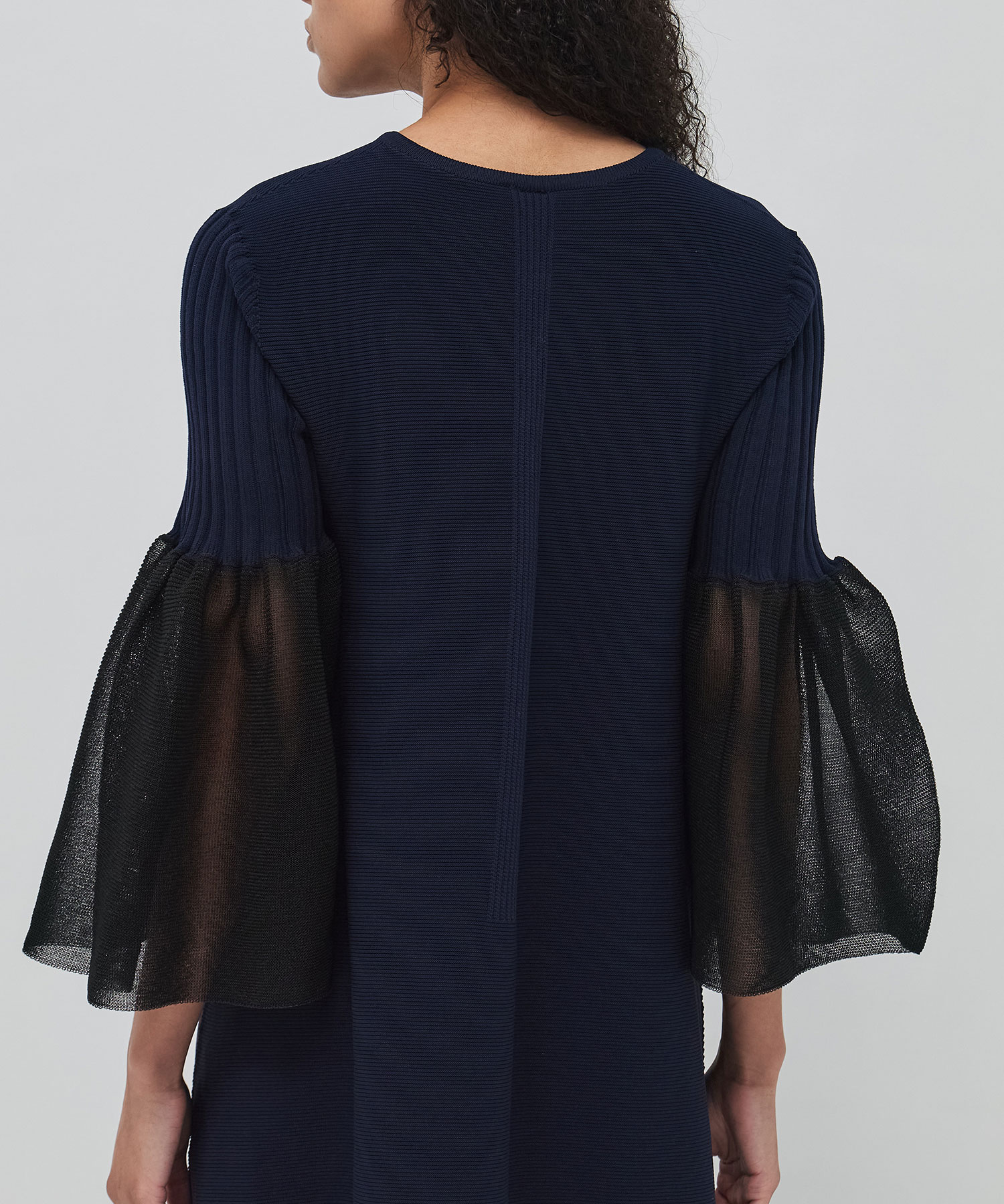 POTTERY LUCENT LONG BELL SLEEVE FLARE DRESS CFCL