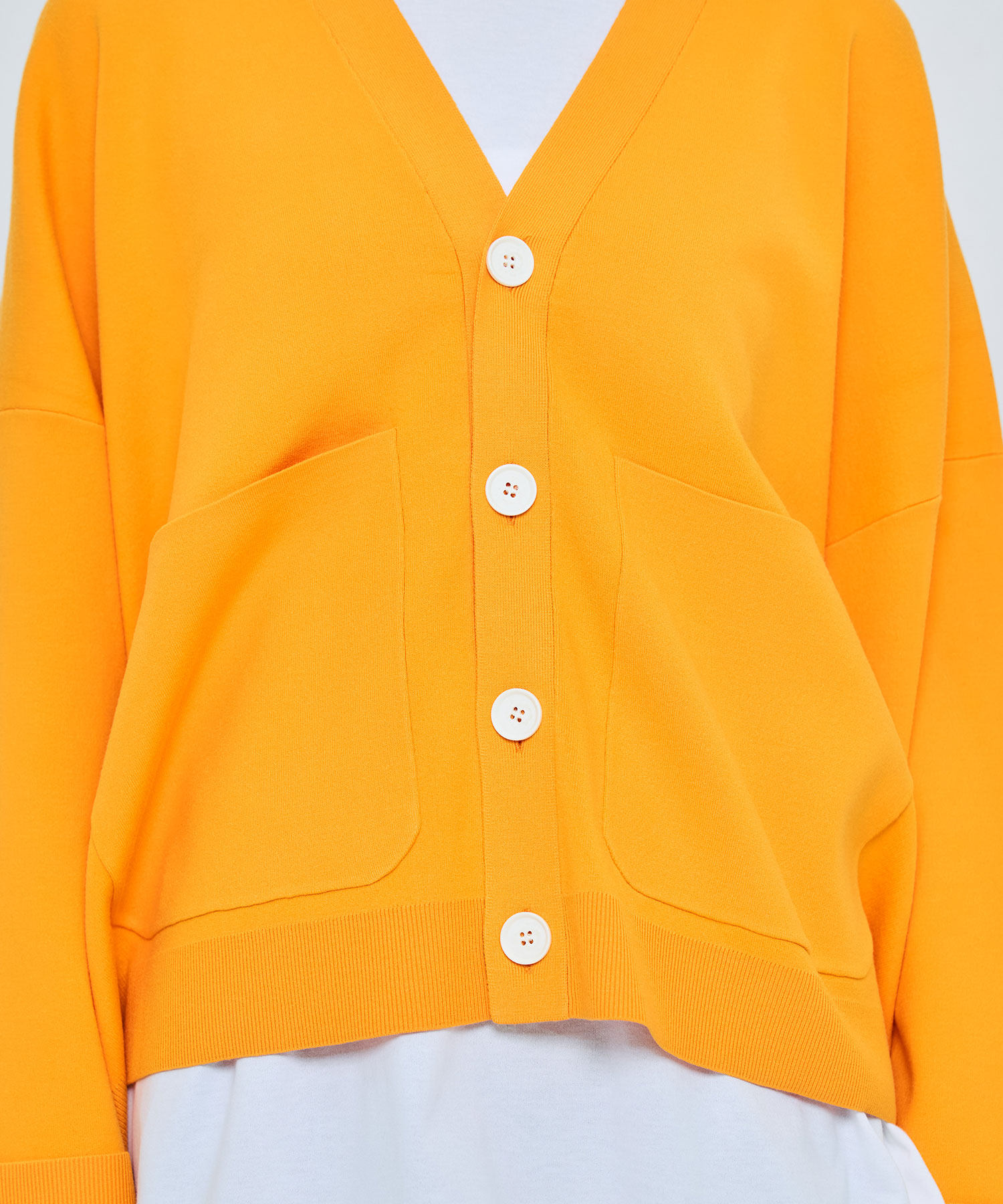 BOX WIDE-CARDIGAN ENFOLD