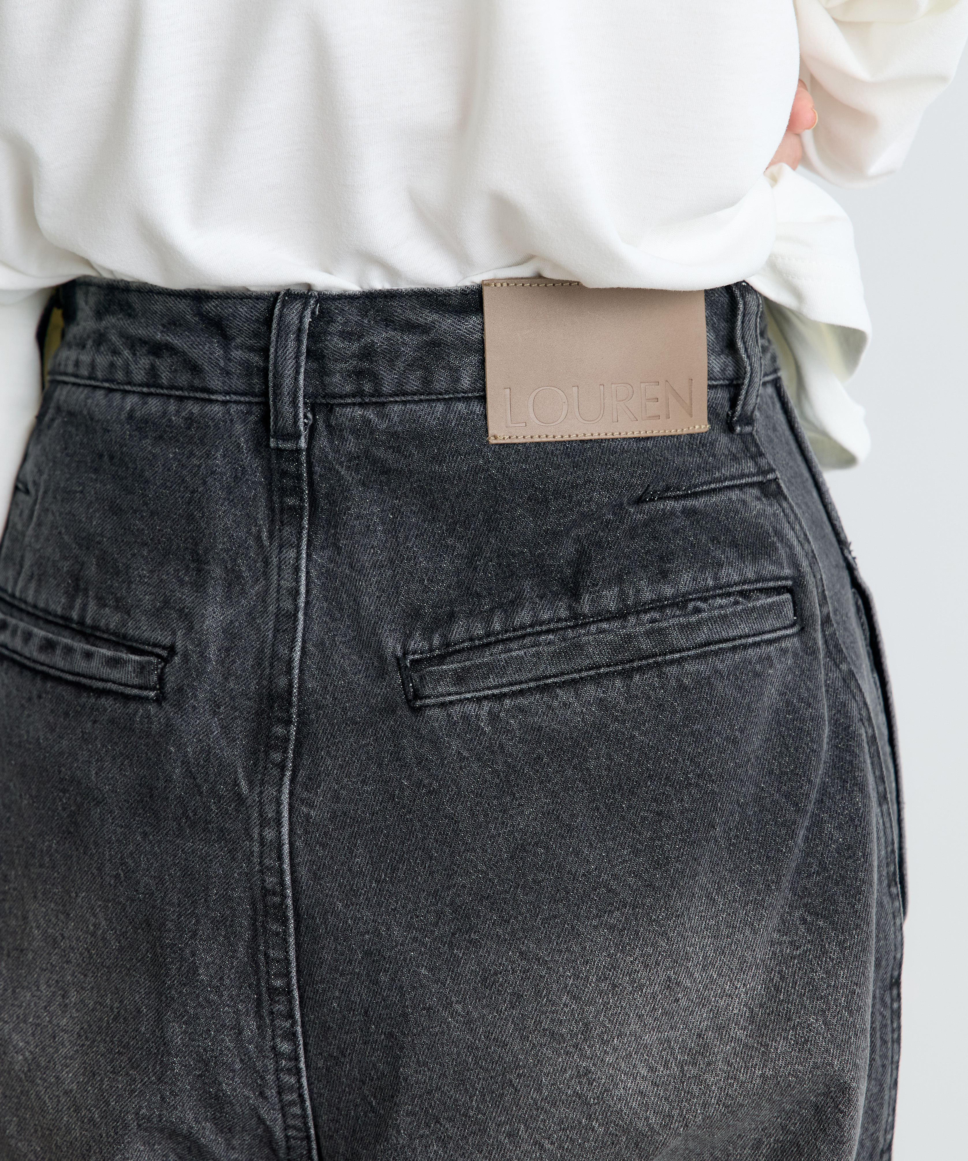 vintage side pocket denim Louren