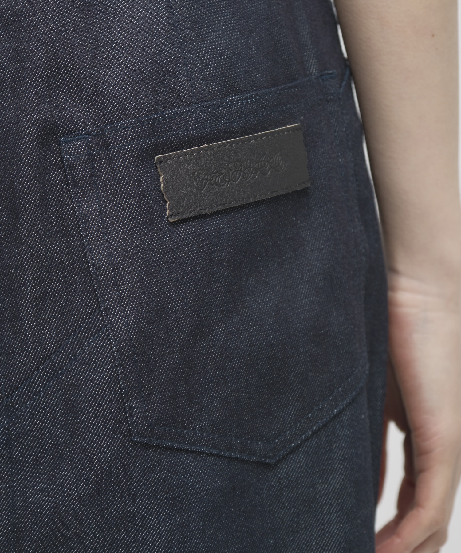 ORGANIC COTTON DENIM DRESS FETICO