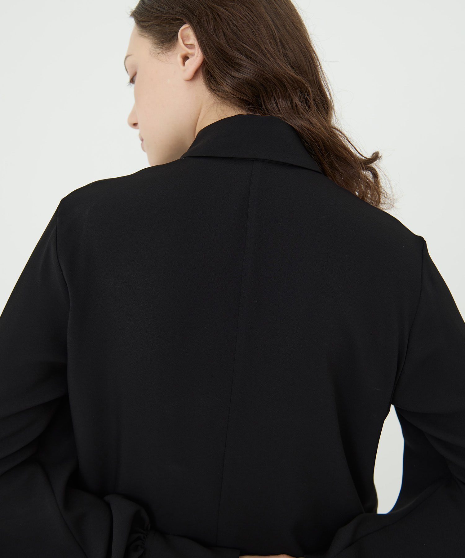 BLACK FORMAL BOWTIE SHIRT CINOH