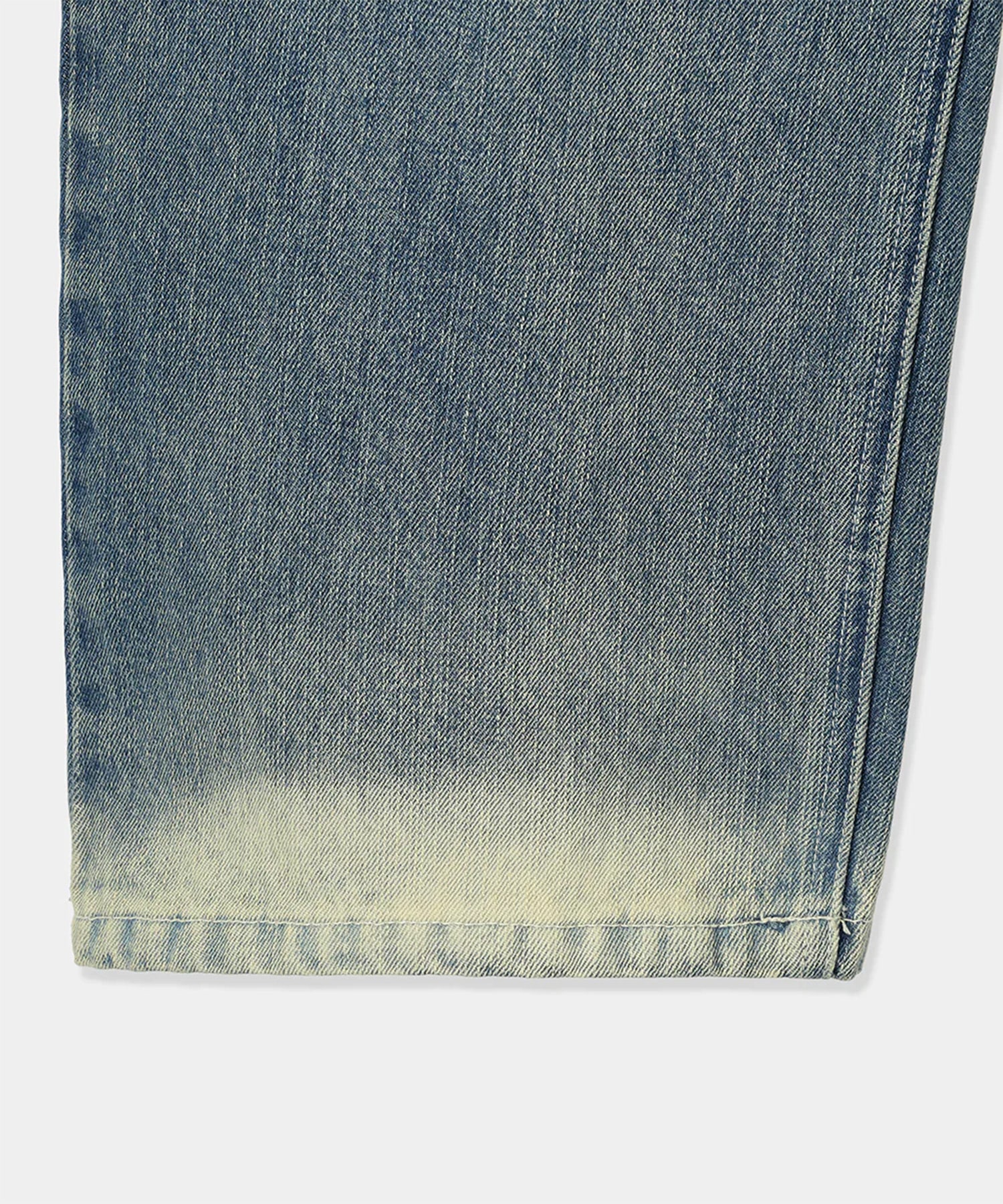 bleach hem denim Louren