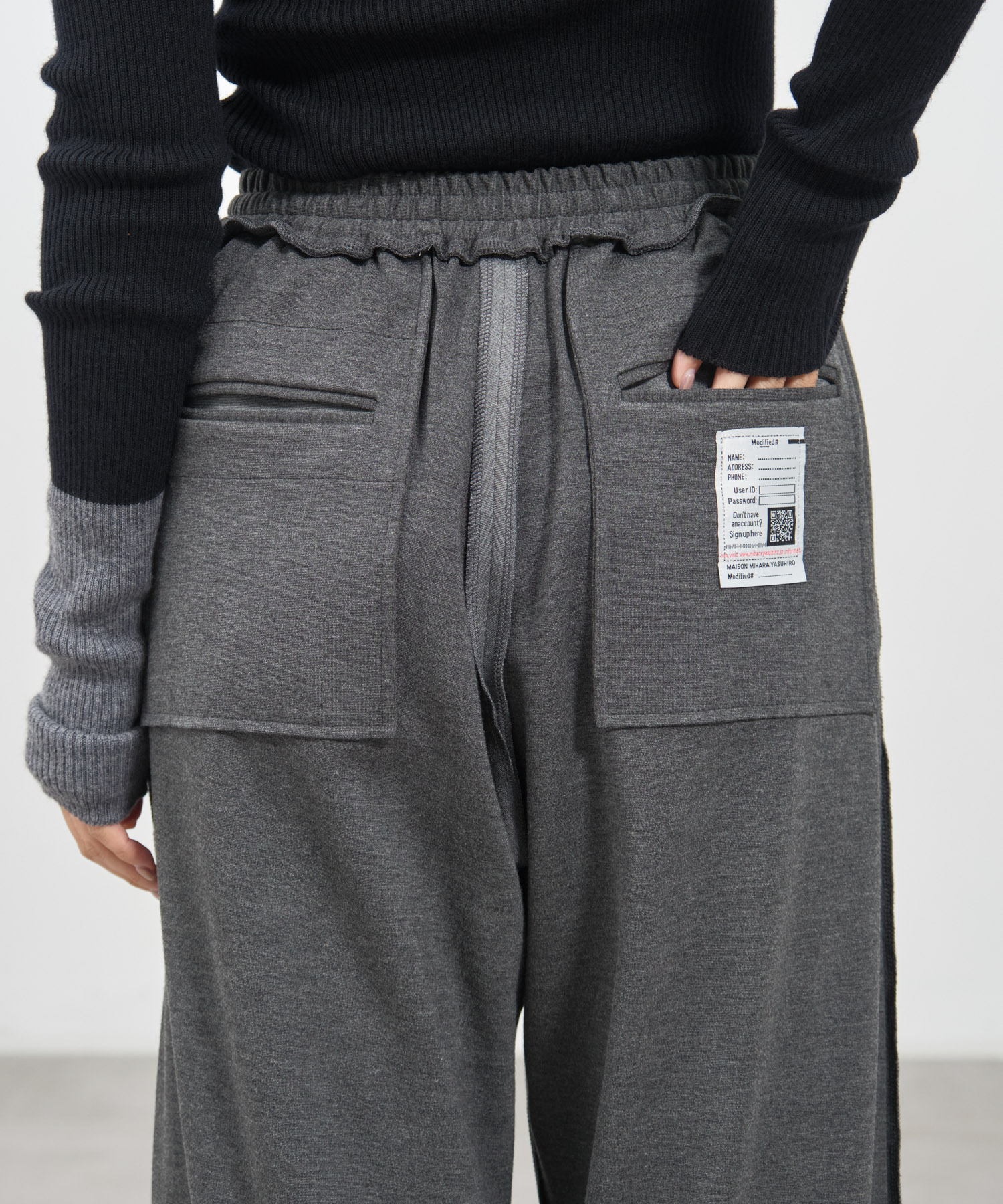 INSIDE OUT PANTS Maison MIHARA YASUHIRO