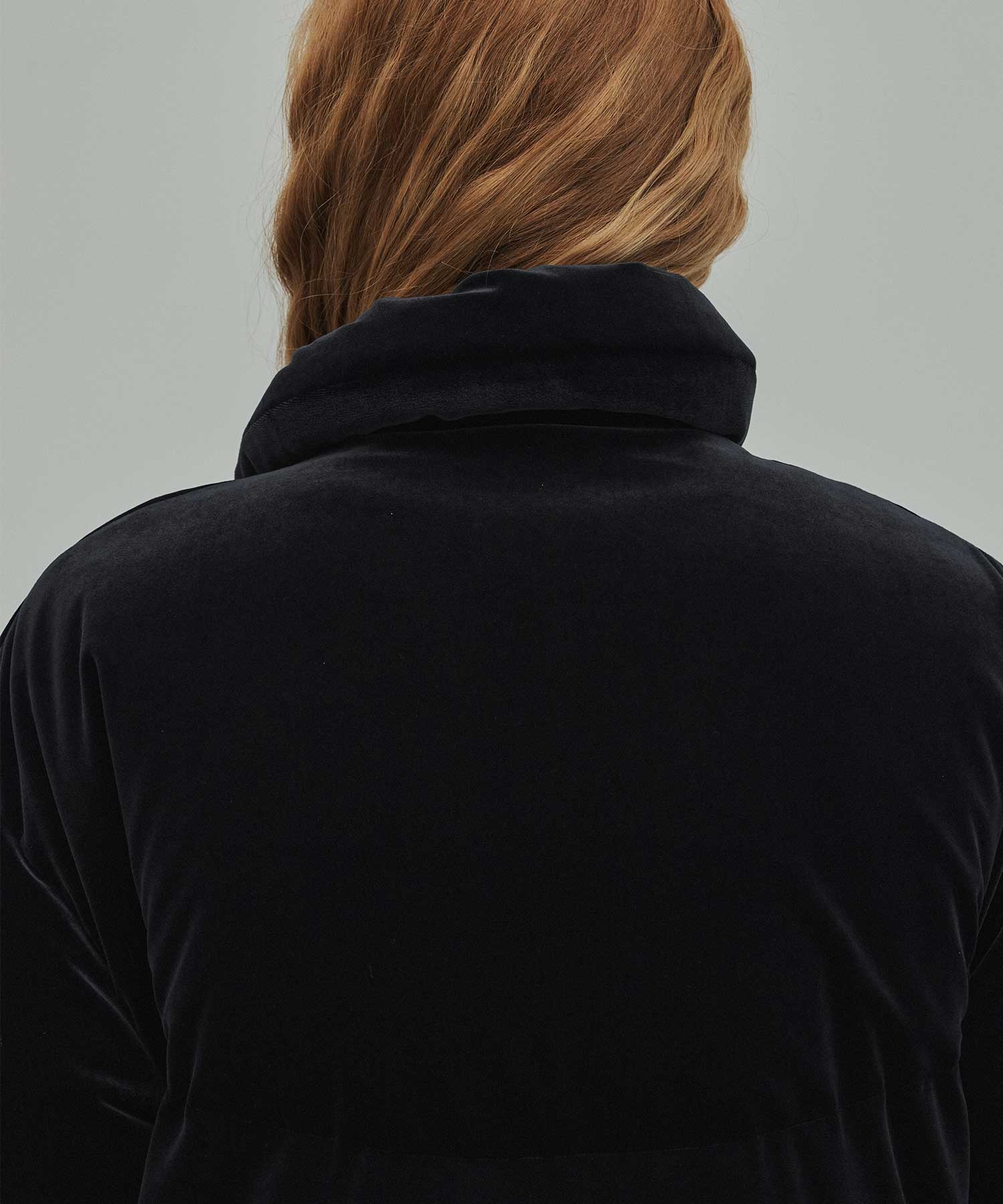 Velour down coat FETICO