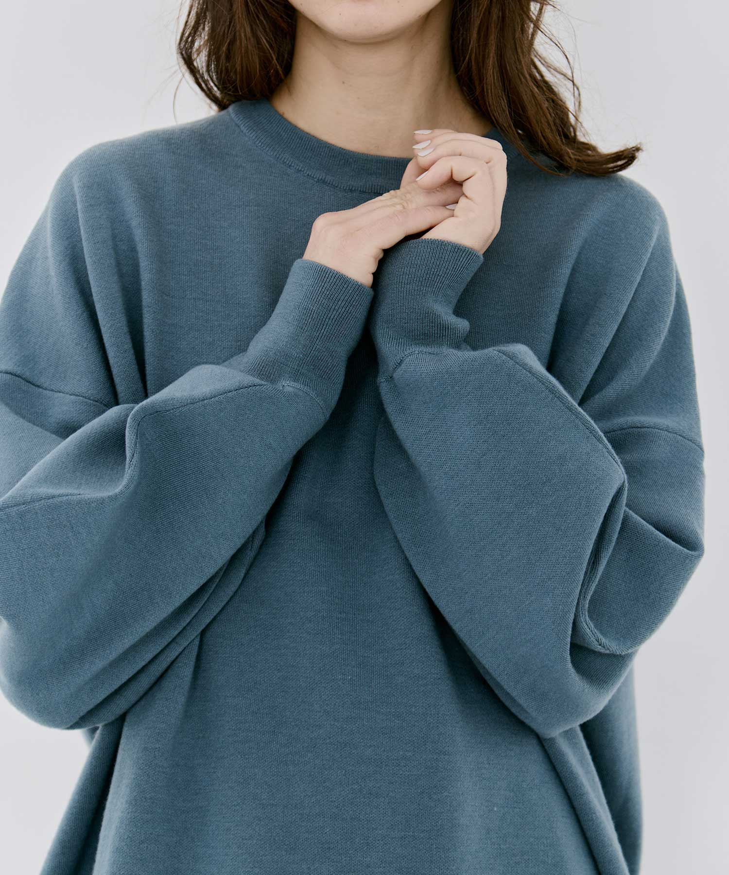 DOUBLE-FACE PULLOVER ENFOLD