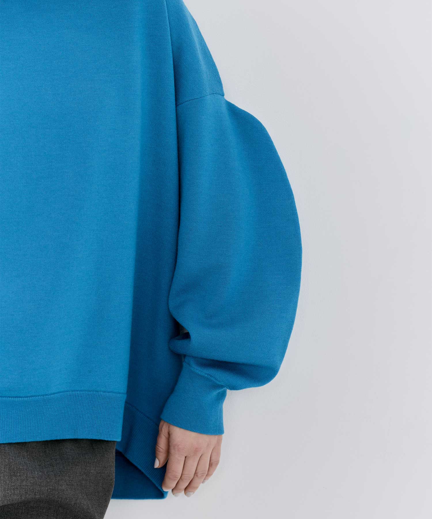 DOUBLE-FACE PULLOVER ENFOLD