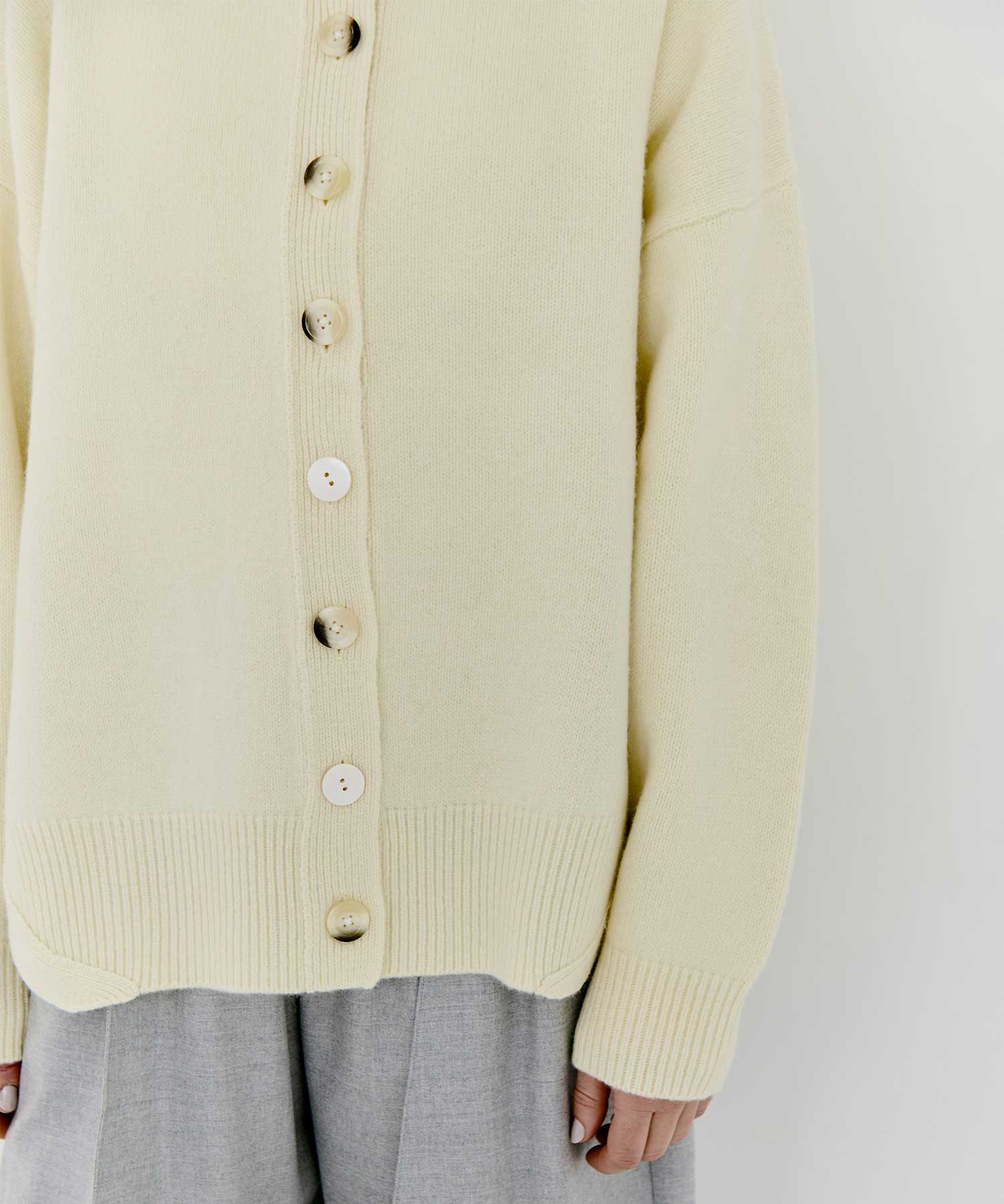 CIRCLE CARDIGAN ENFOLD