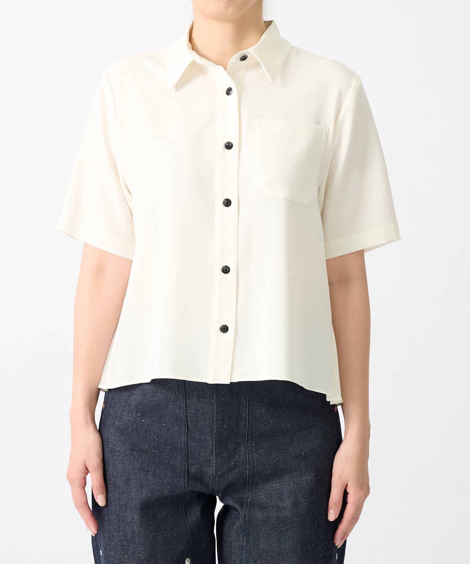 別注 Back pleats blouse EZUMi