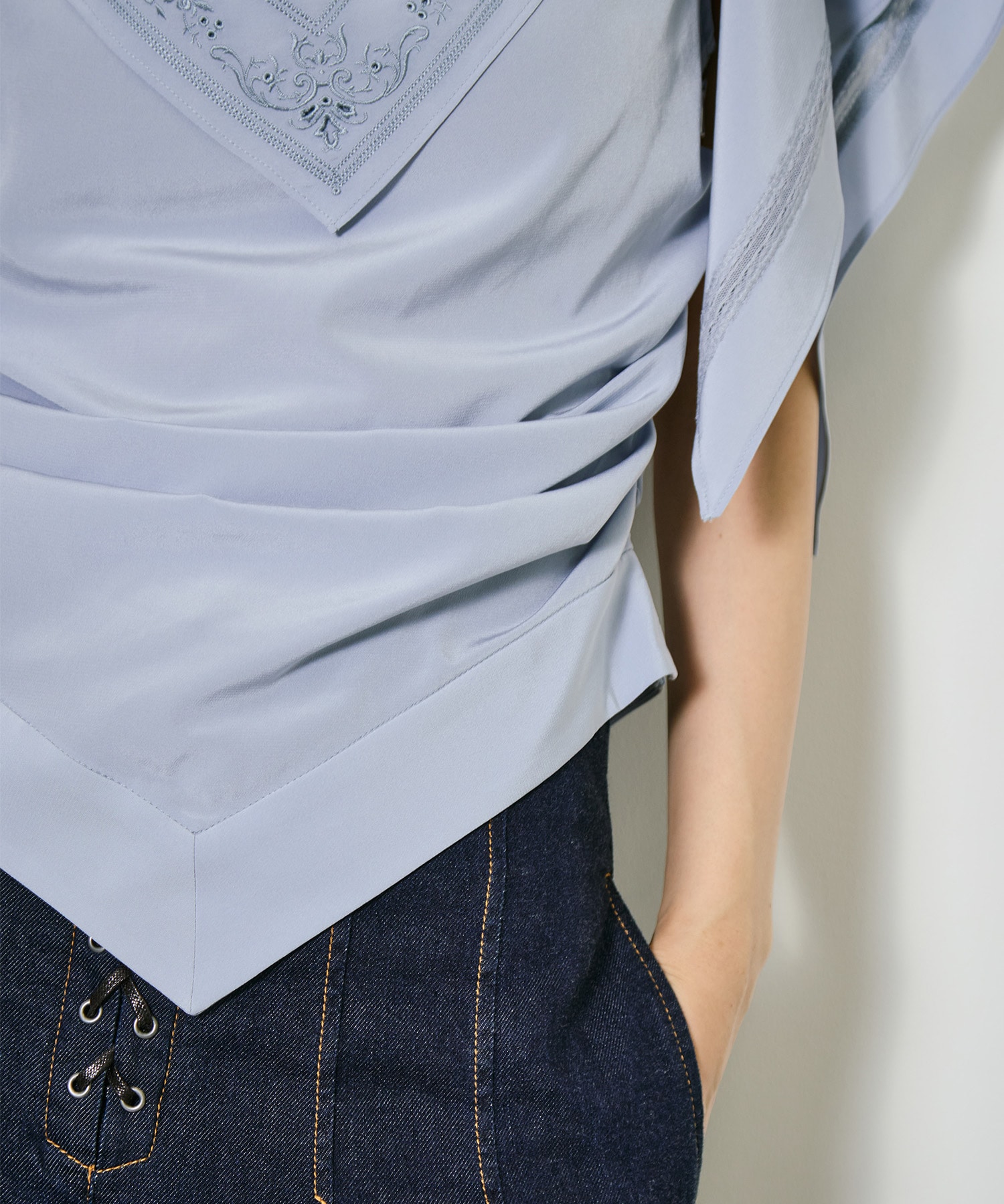 別注 SCARF BLOUSE FETICO
