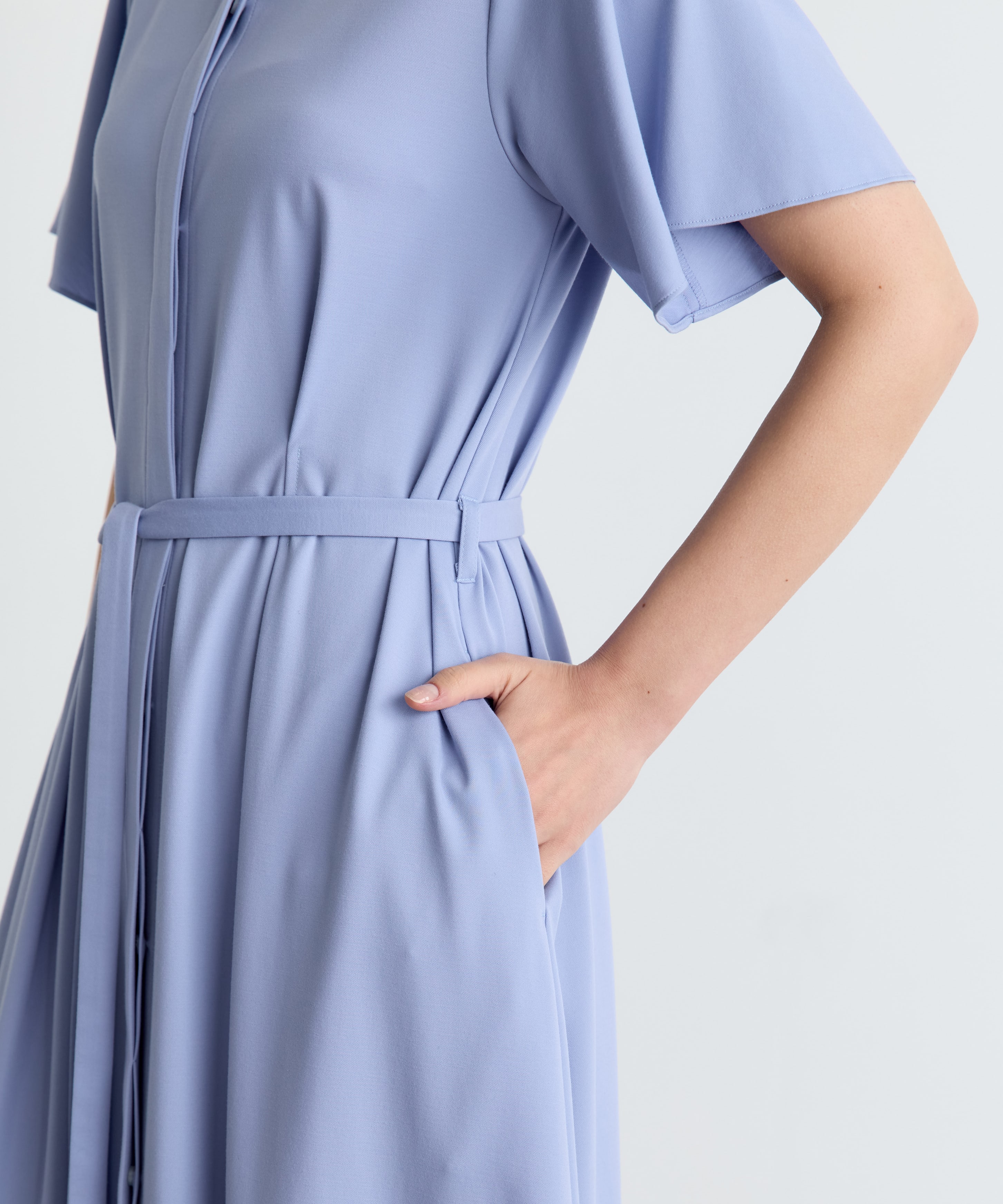 Drape Sleeve Dress THE TOKYO