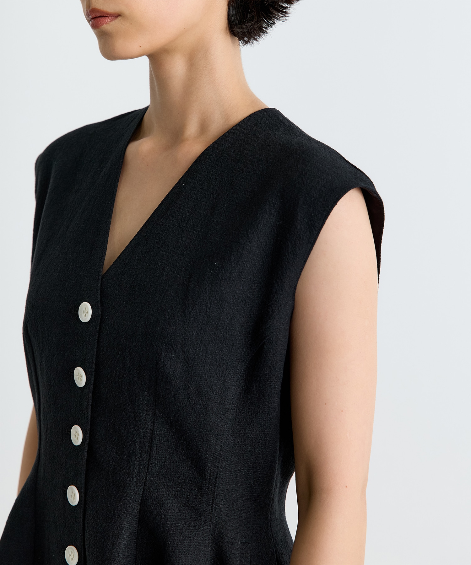 別注 Ilsa sleeveless dress AKIRANAKA