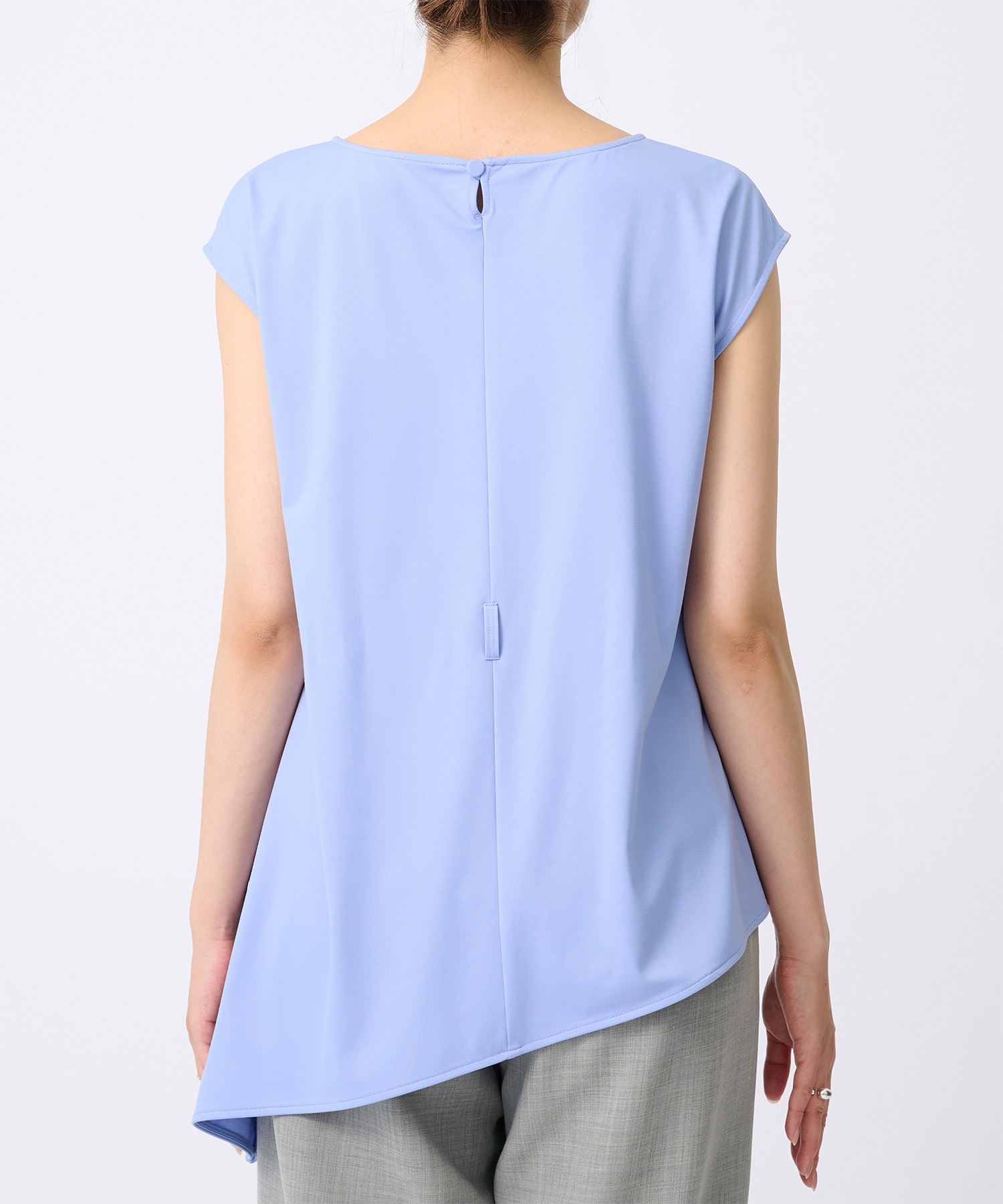 French Sleeve Asymmetry Tops THE TOKYO