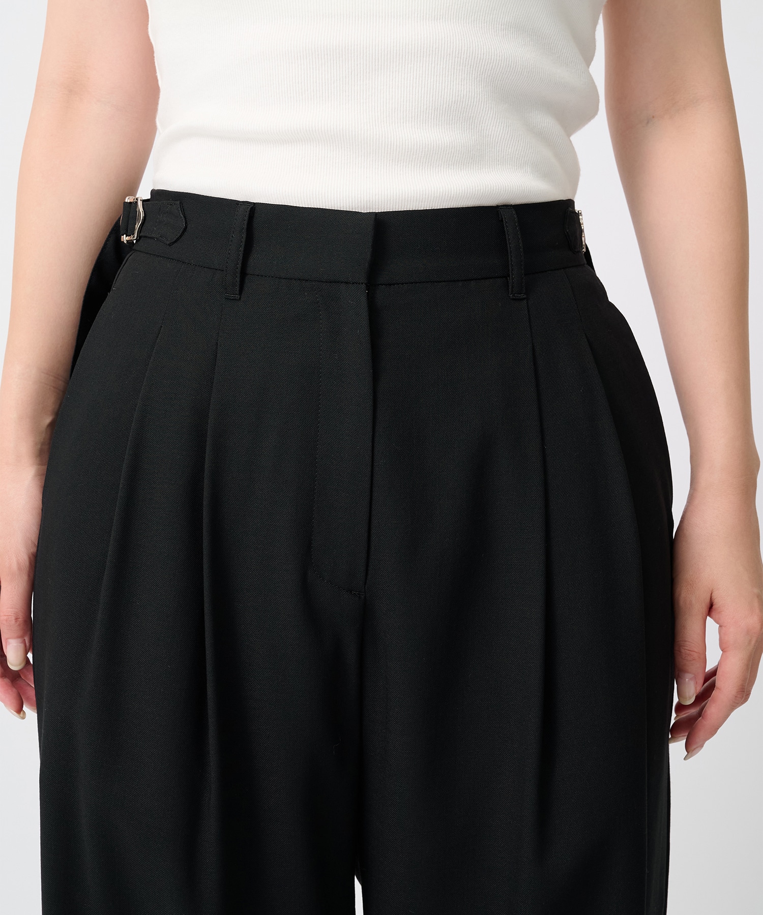 Waist Design Wide Pants THE TOKYO