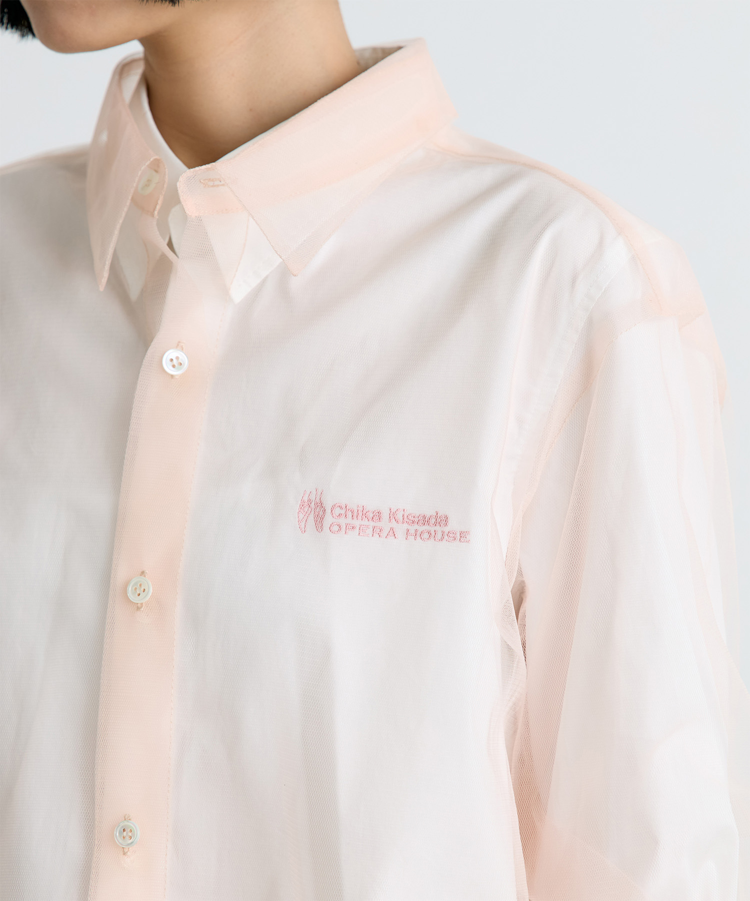 別注 Tulle Shirt Chika Kisada
