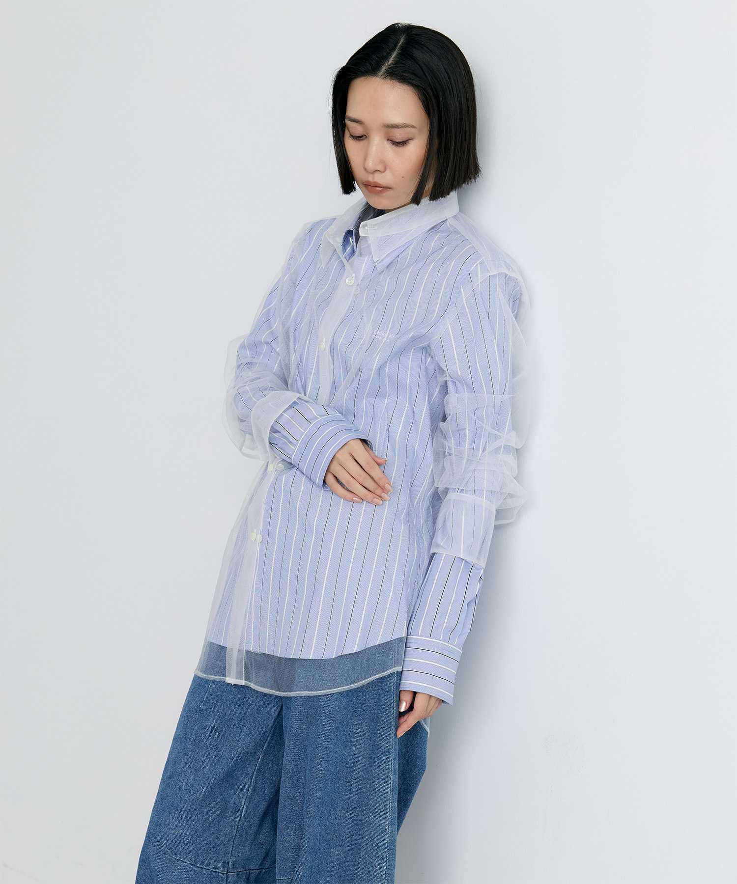 別注 Tulle Shirt Chika Kisada