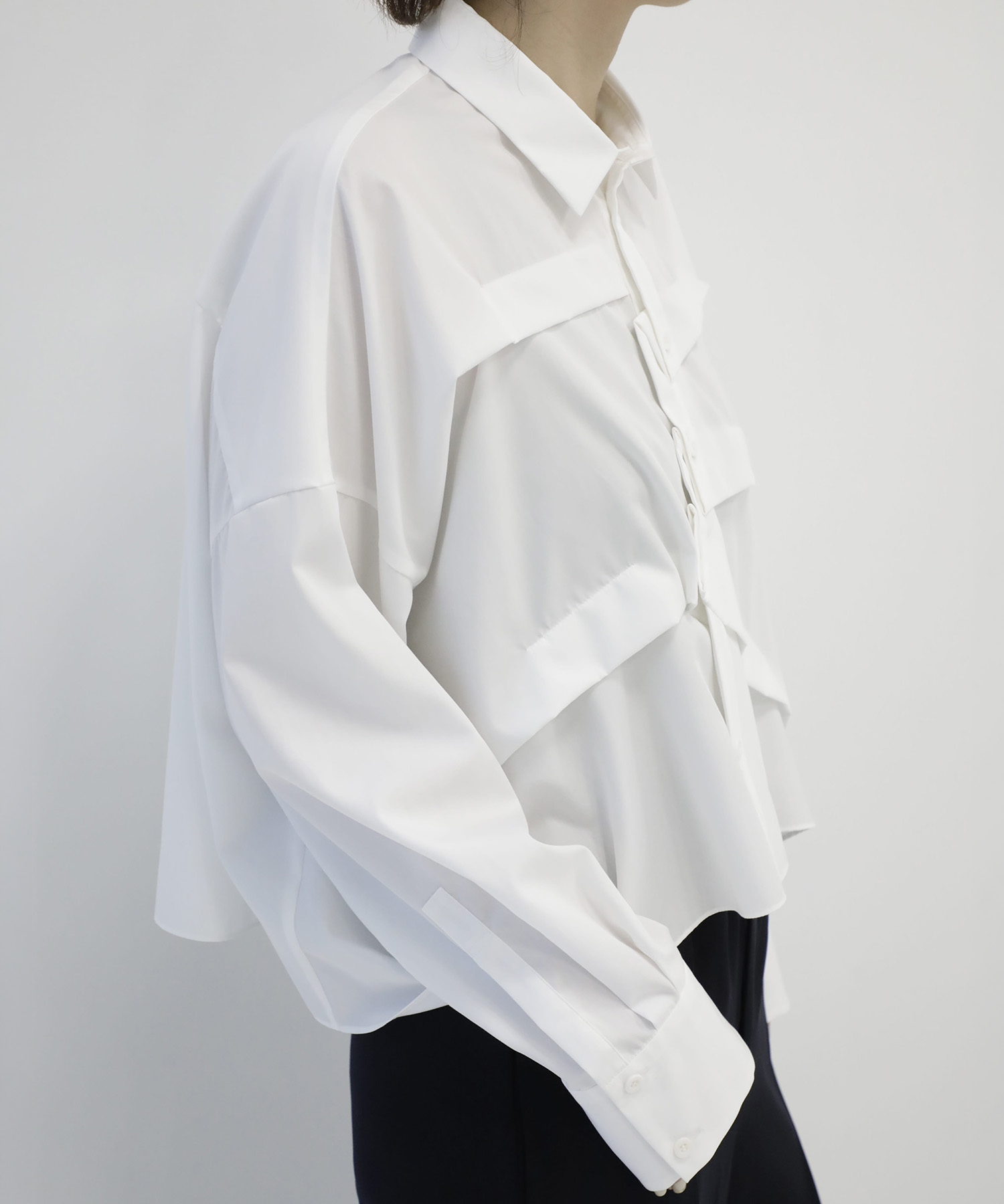 TUCK WIDE SHIRT ENFOLD