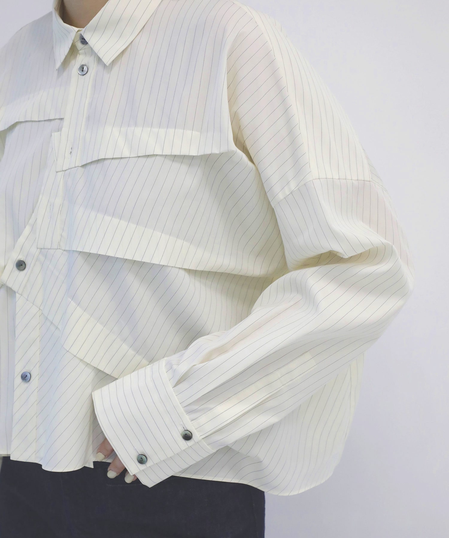 TUCK WIDE SHIRT ENFOLD
