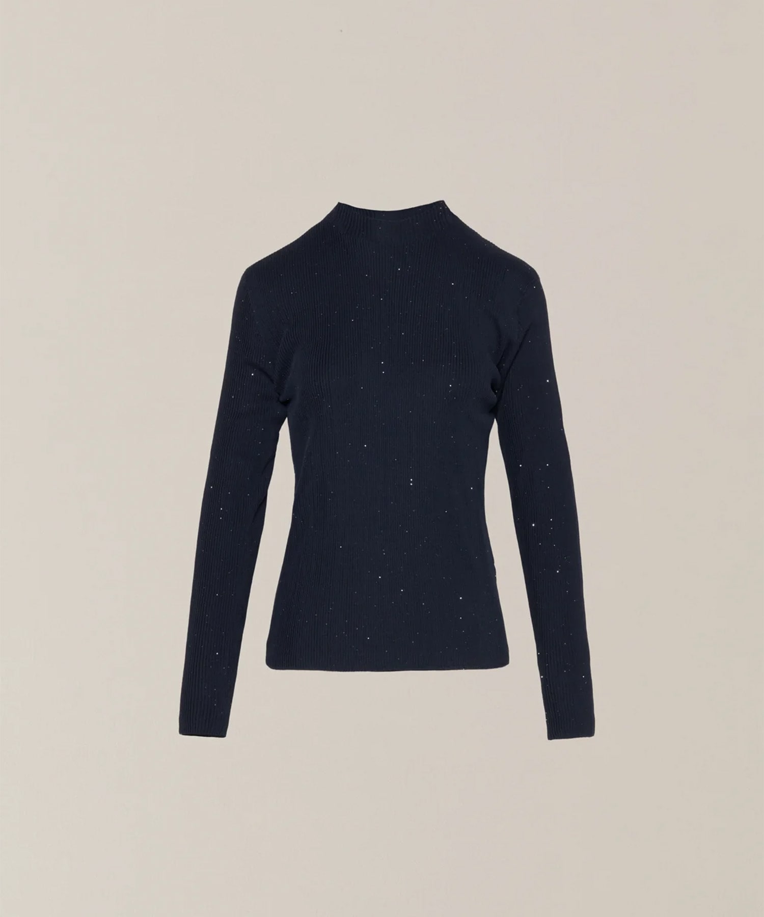 Basilia sequins knit pullover AKIRANAKA