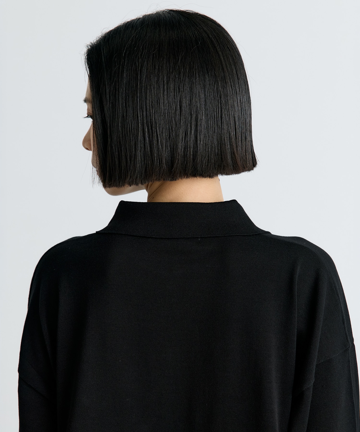 TACK DOCKING-HEM CARDIGAN ENFOLD