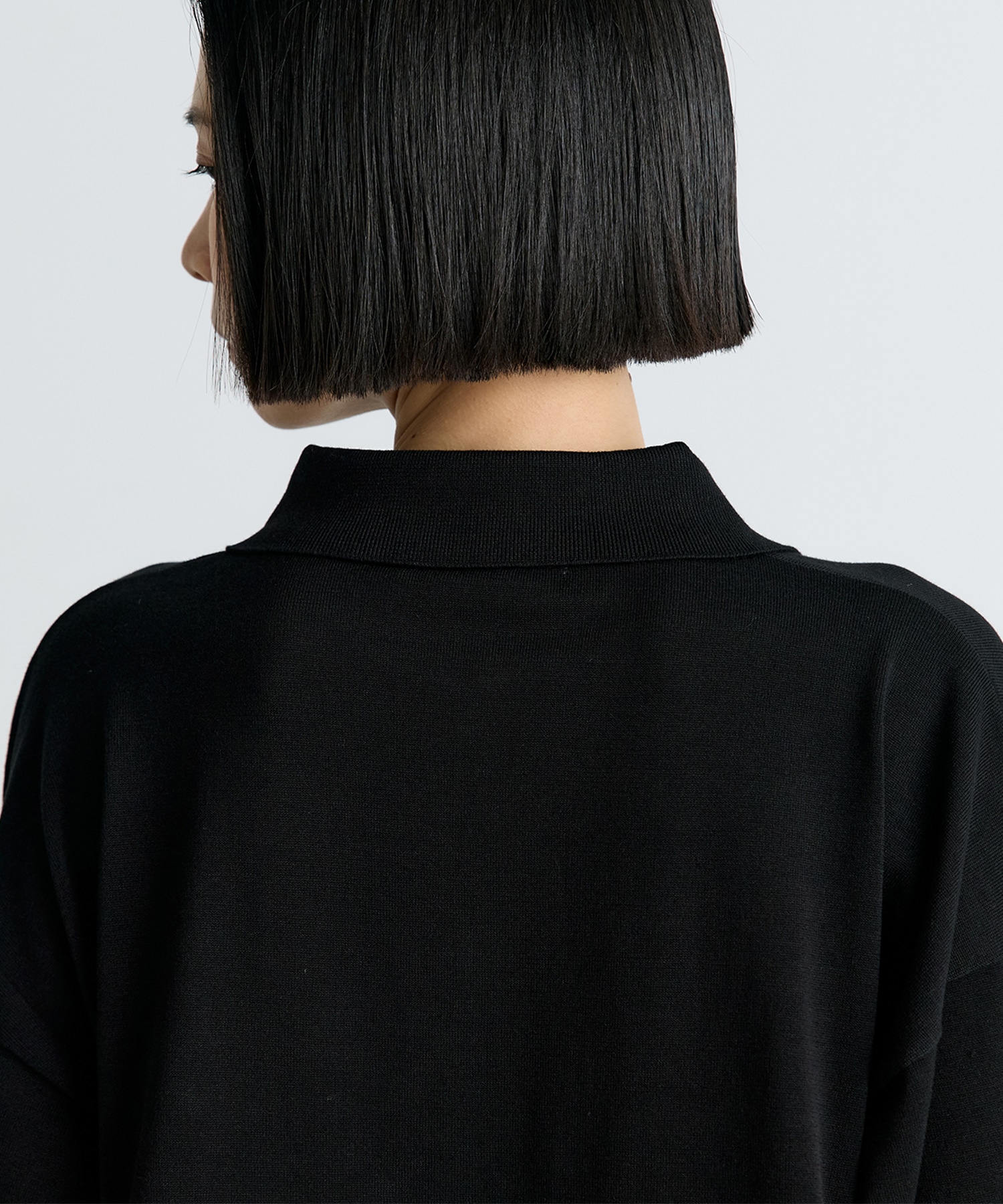 TACK DOCKING-HEM CARDIGAN ENFOLD