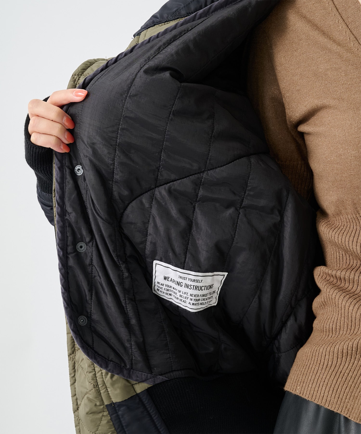 LAYERED BOMBER JACKET Maison MIHARA YASUHIRO