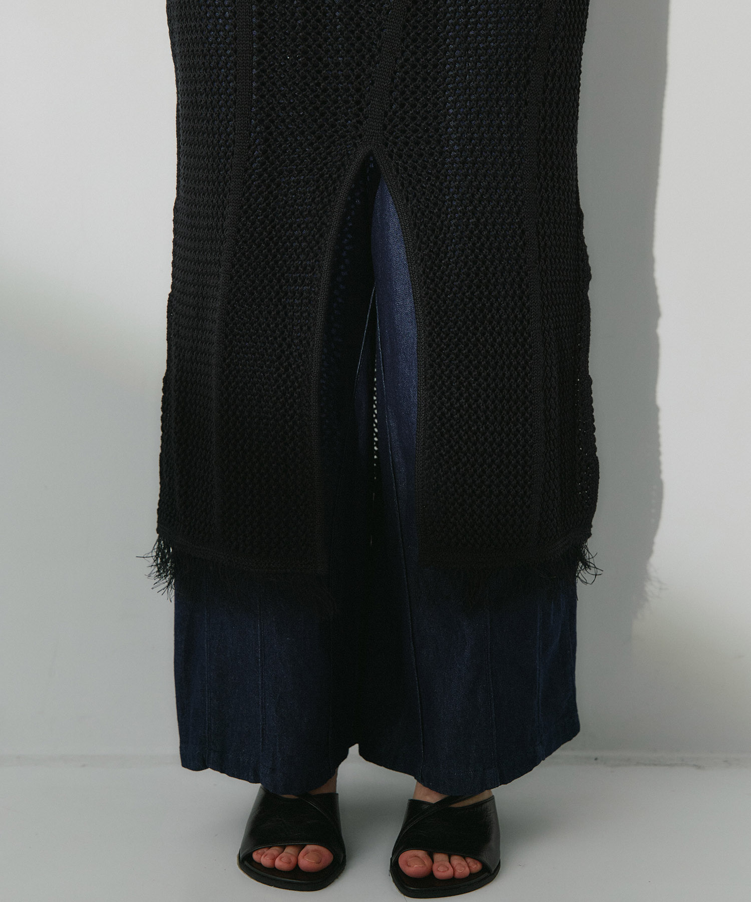 Mesh Knit Onepiece RITAN