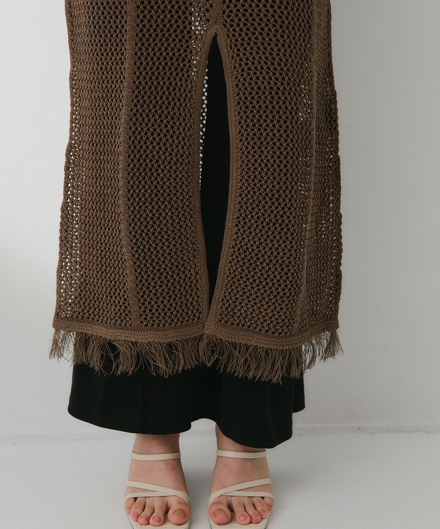 Mesh Knit Onepiece RITAN