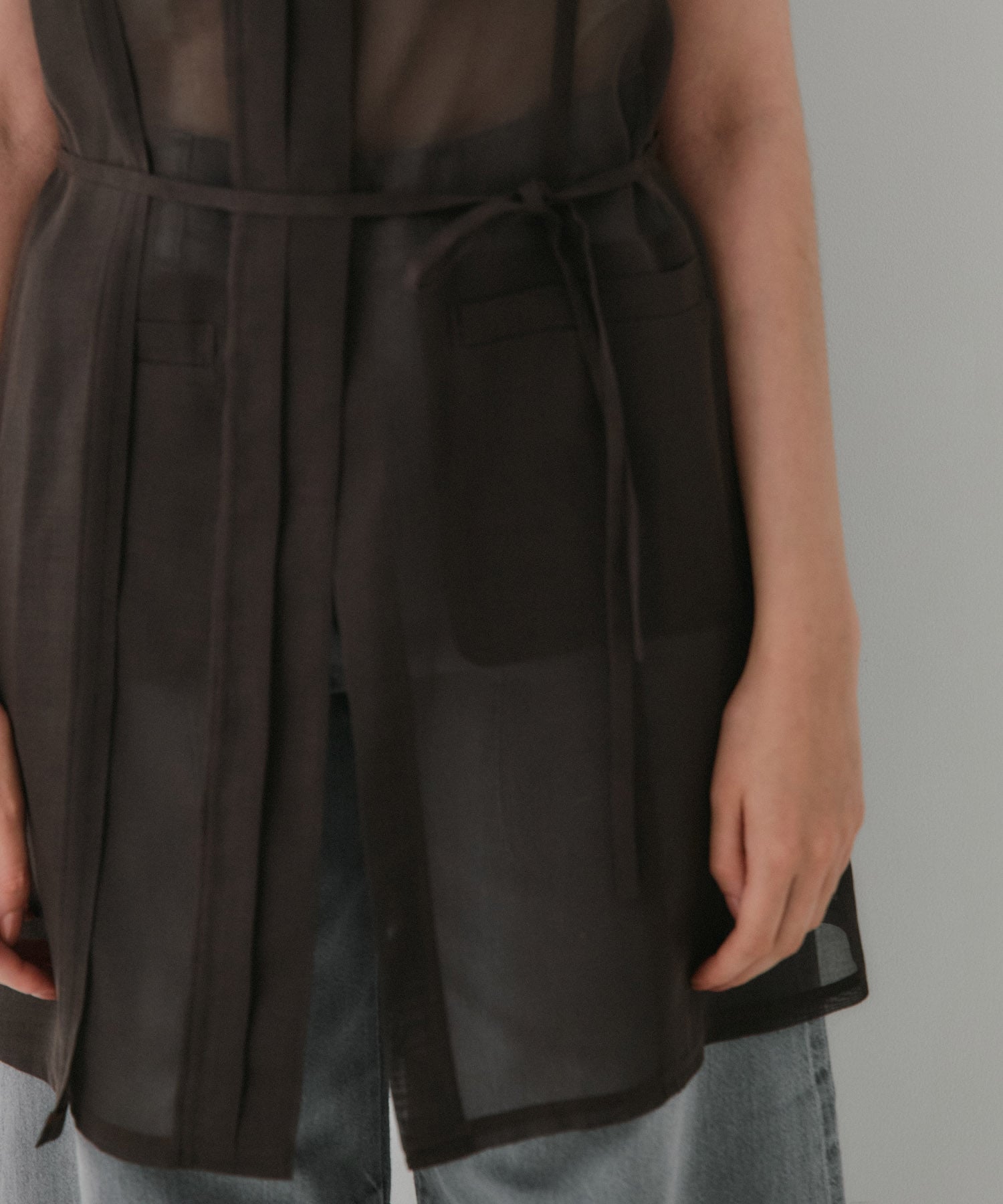 Sheer Vest RITAN