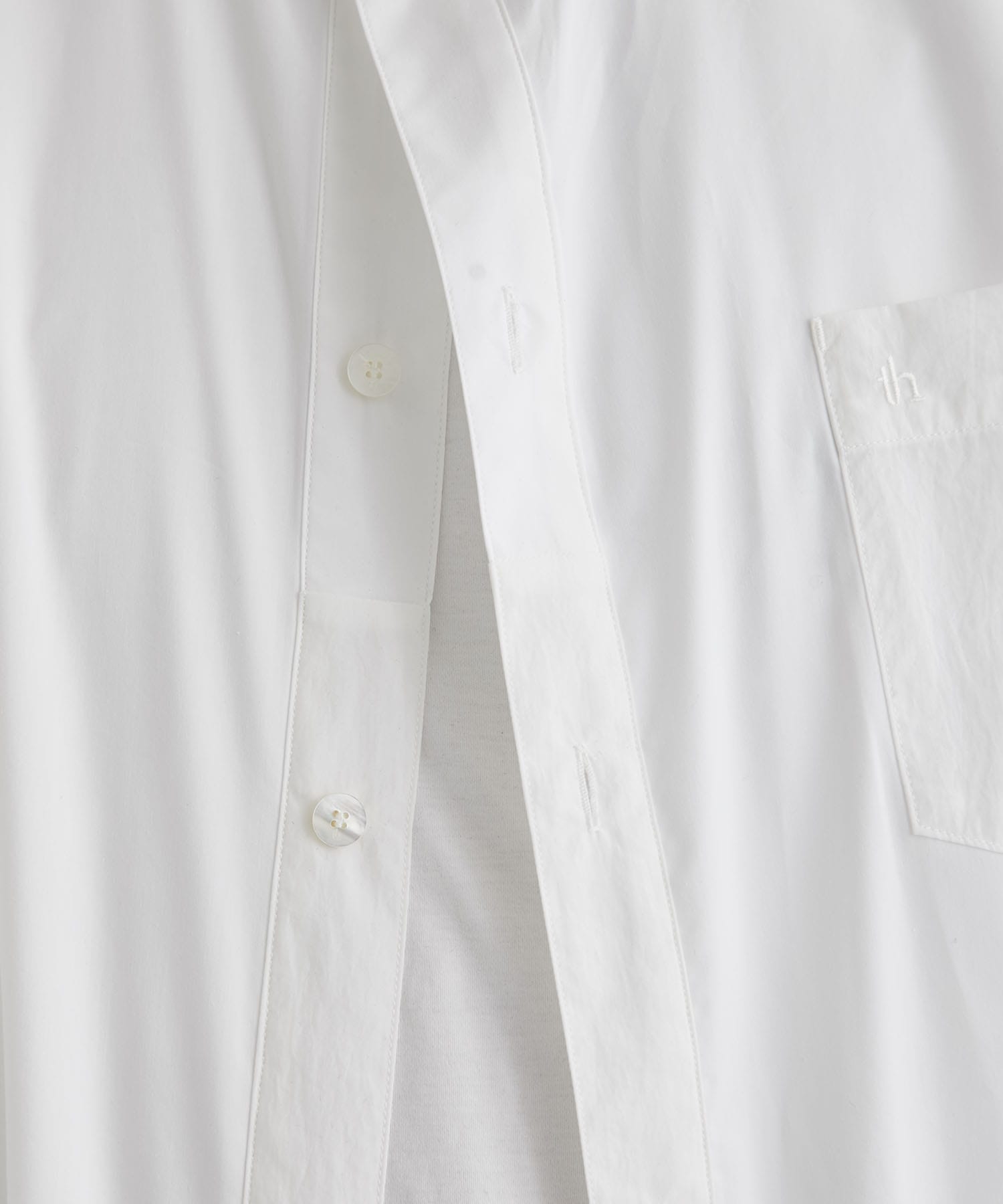 Sports Mixed Shirt (MID)(1 WHITE): th products: MEN｜THE TOKYO