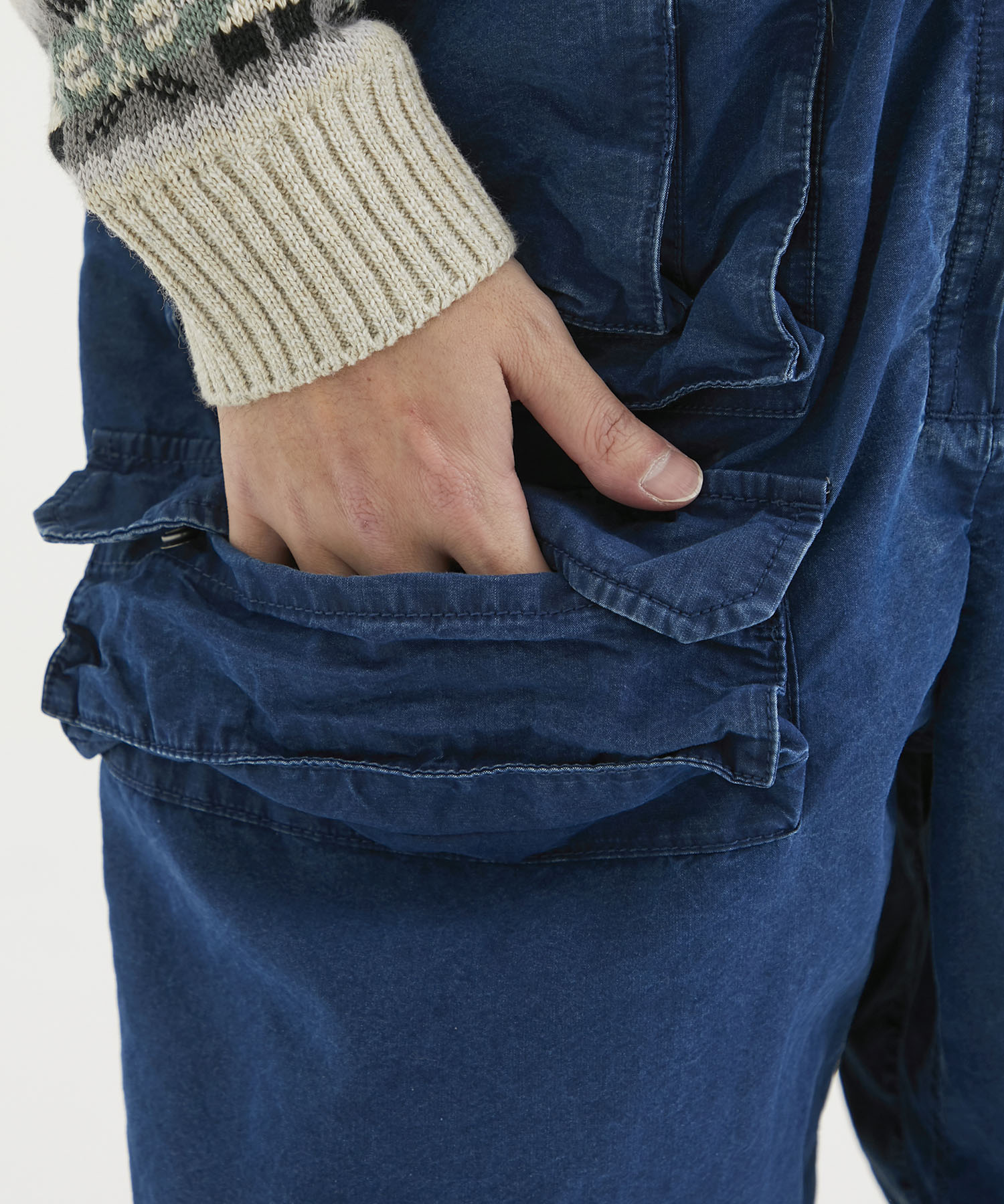 Indigo Field Overalls THE NORTH FACE PURPLE LABEL