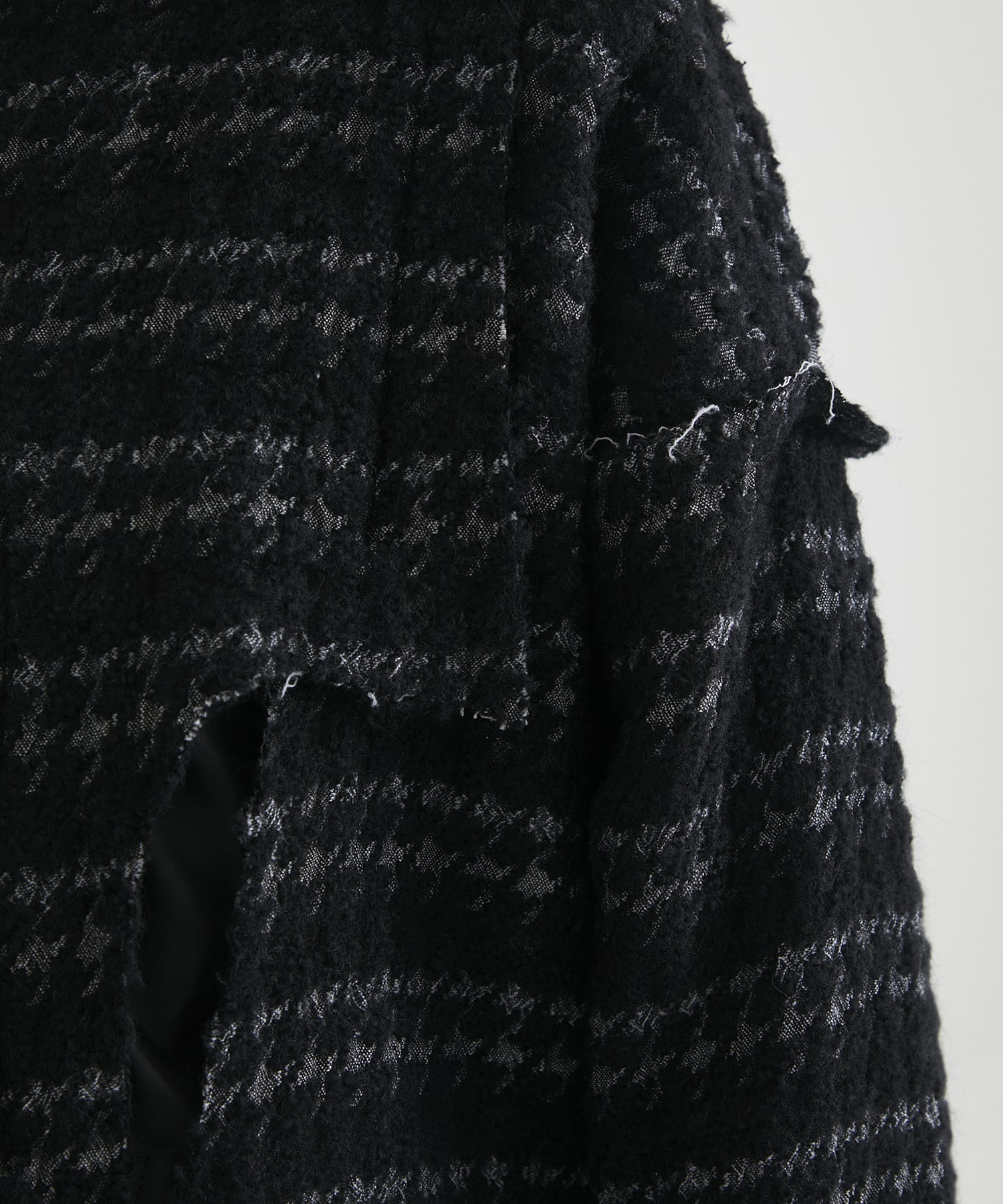 別注 HOUNDSTOOTH OVER BLOUSON sulvam