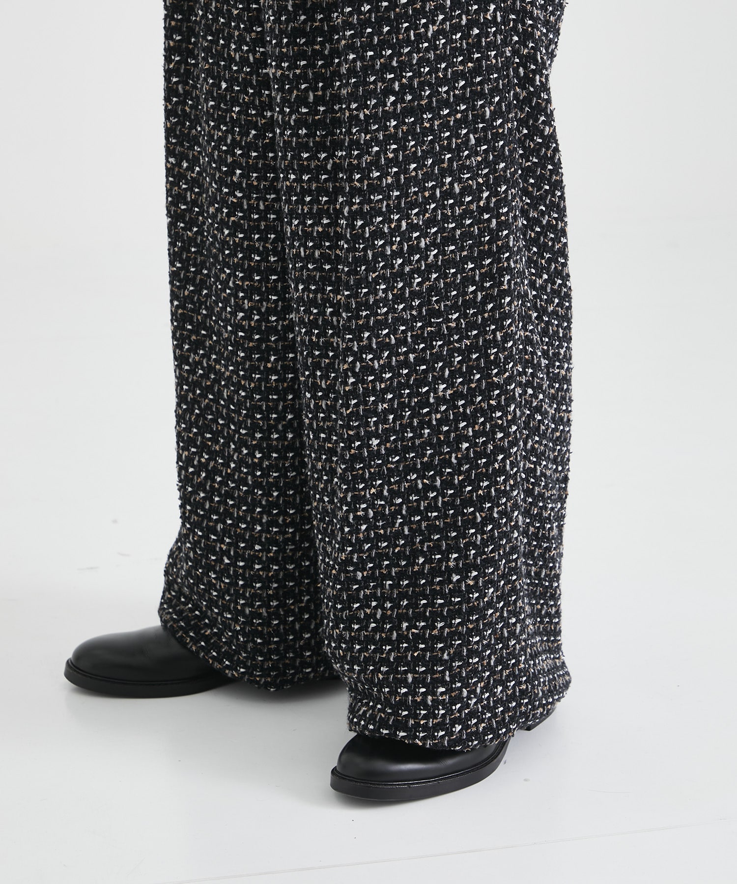 FANCY TWEED WIDE PANTS ｜ sulvam