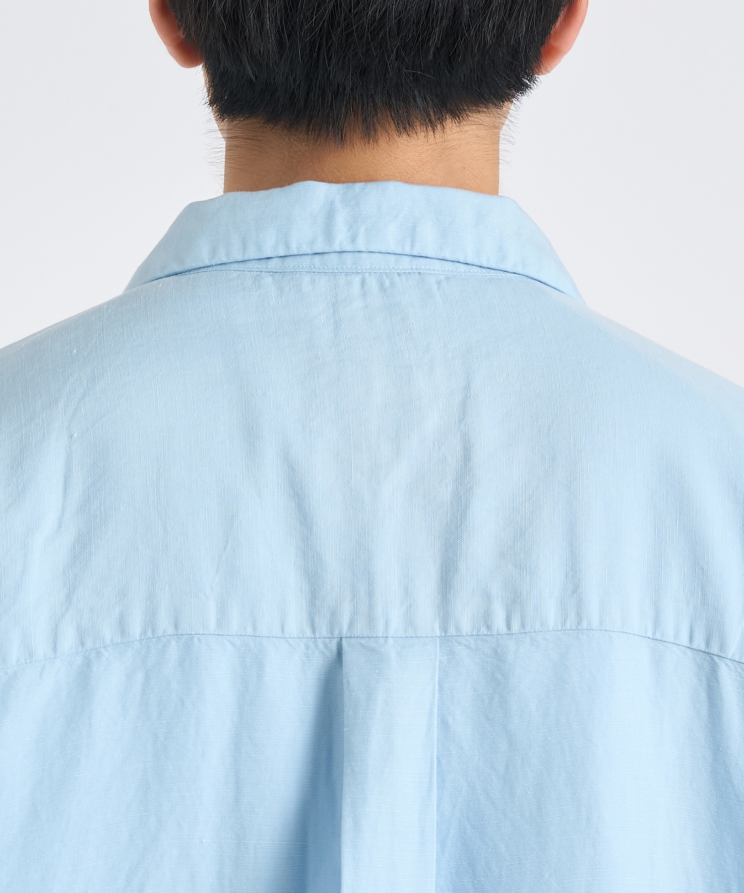 Open Collar S/S Shirt nanamica